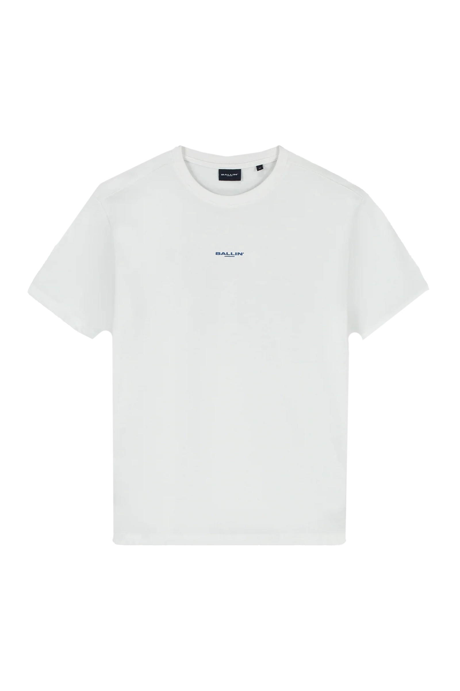 Jongens t-shirt korte mouw wit