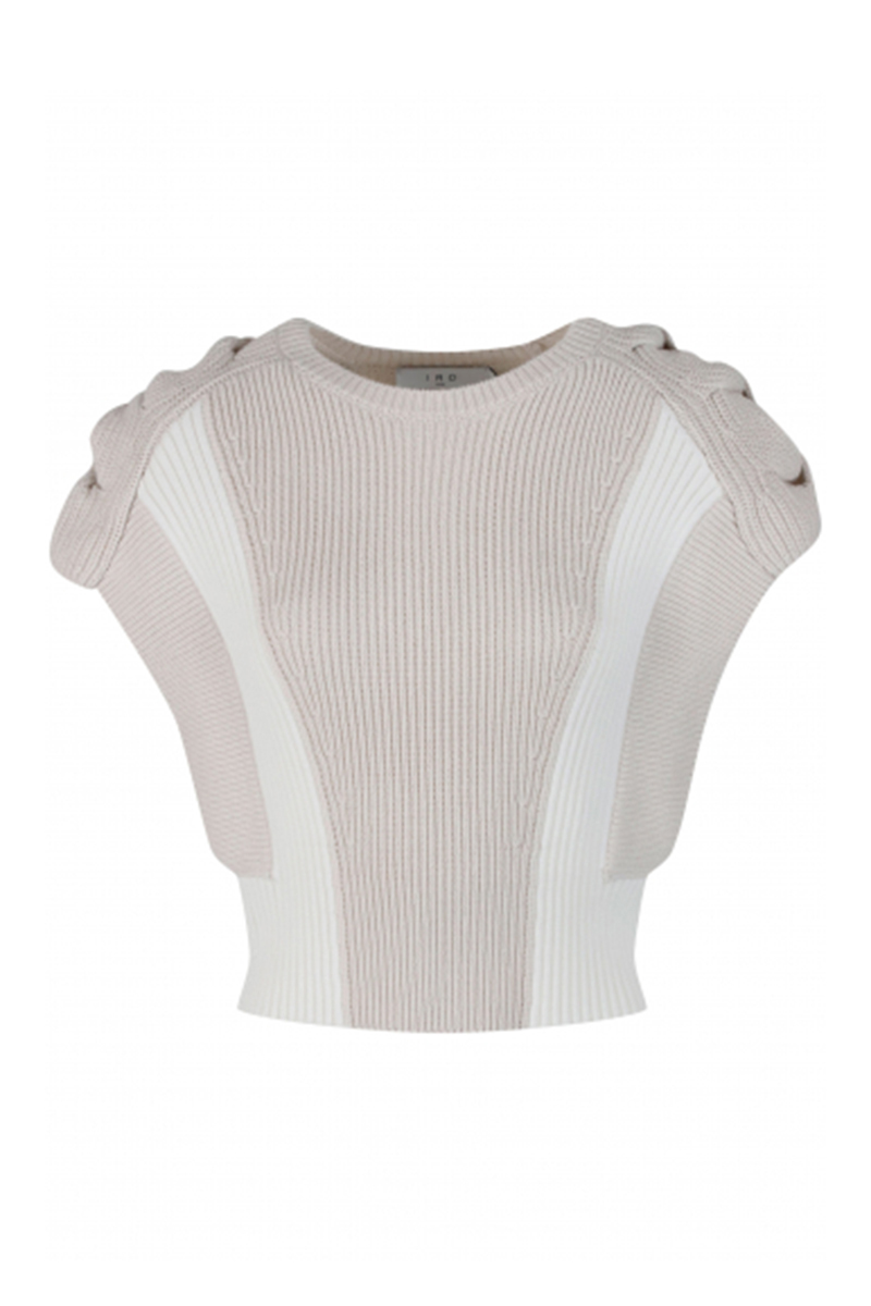 Dames top ecru