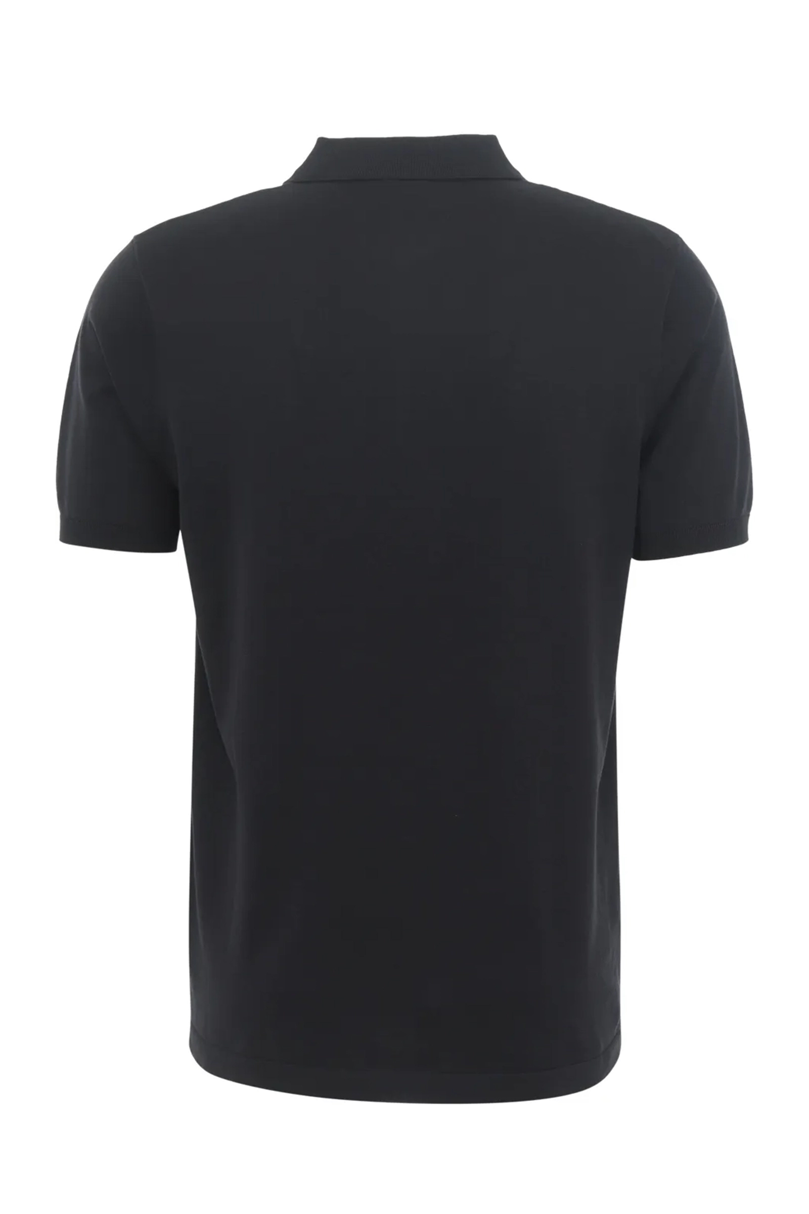 Heren polo korte mouw blauw