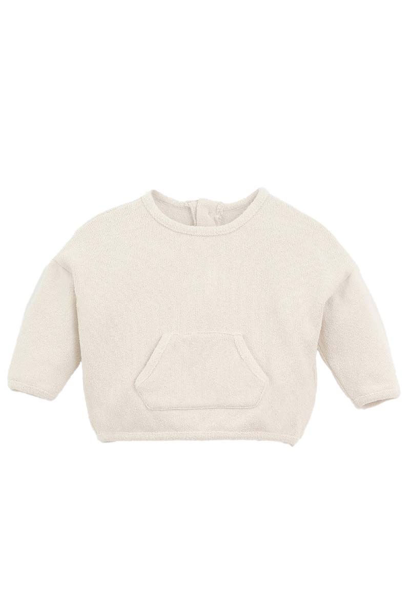Play Up Jersey sweater Ecru-1 1