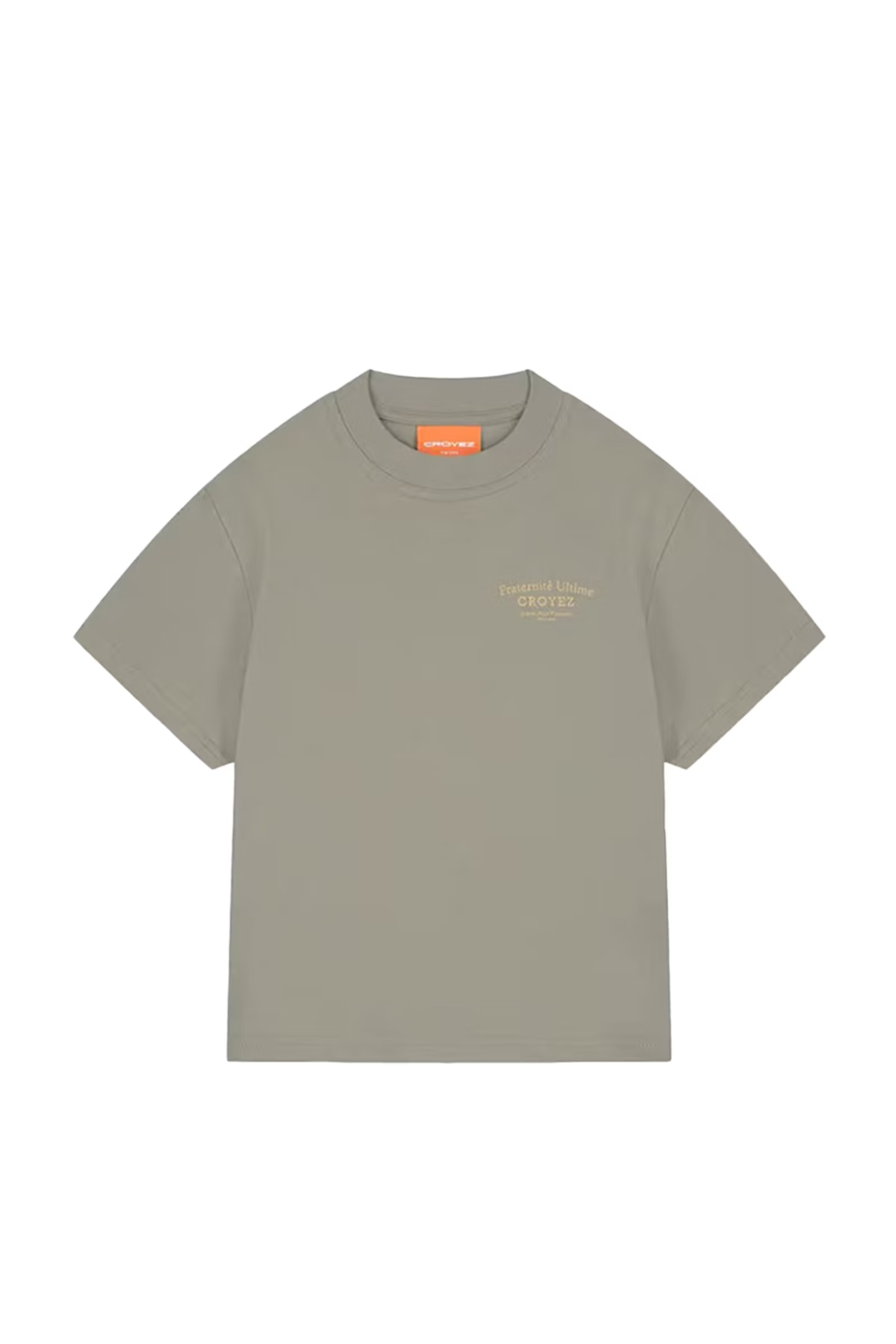 Jongens t-shirt korte mouw bruin