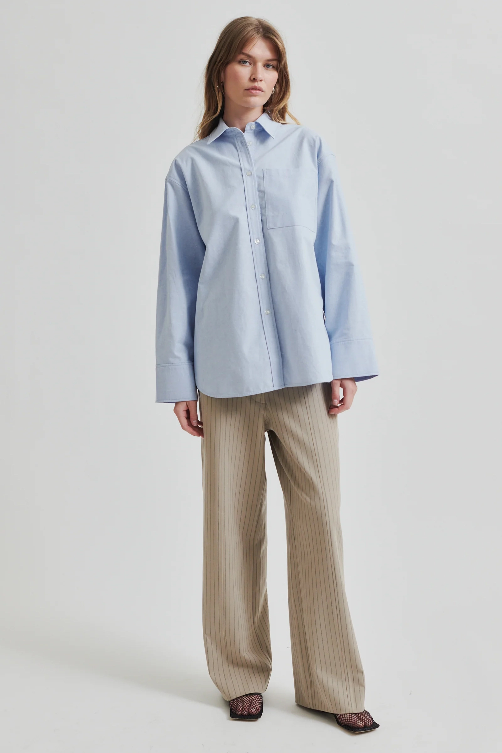 Second Female Baulo shirt Blauw-1 2