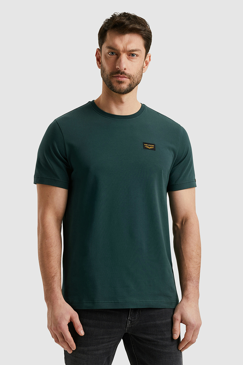 Heren t-shirt kortemouw groen