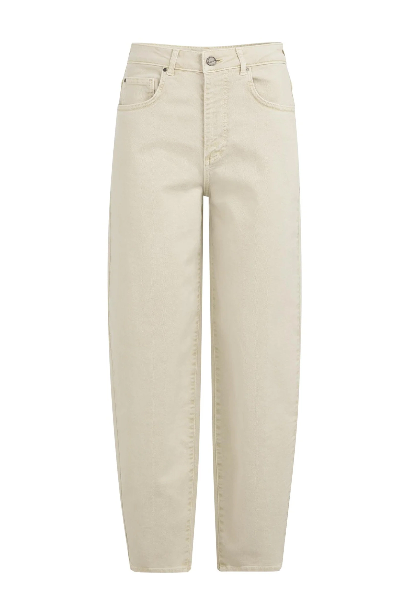 Dames jeans bruin