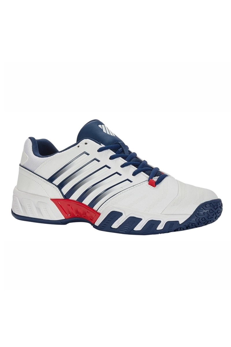 Tennisschoenen omni heren wit