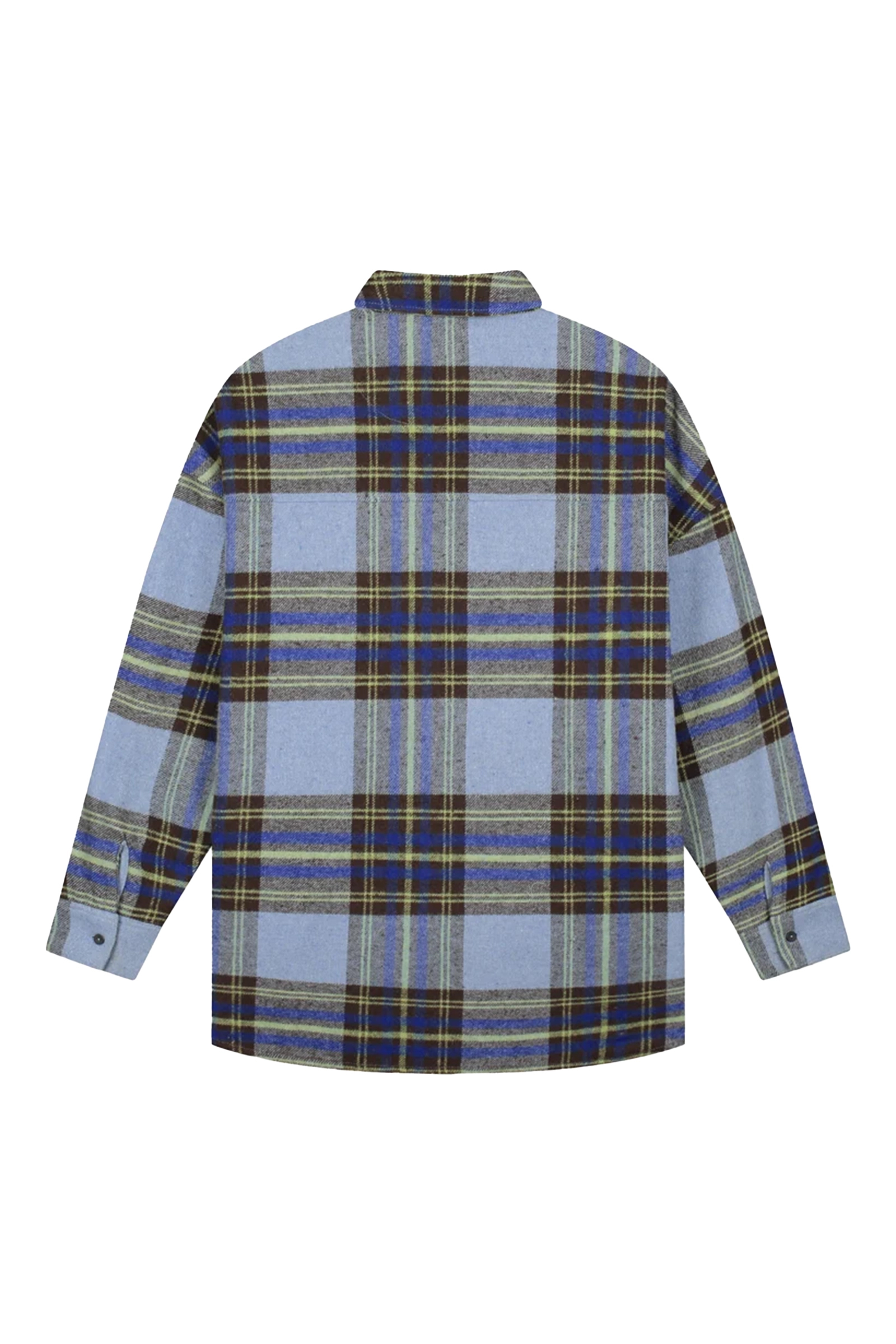 Dames blouse lange mouw blauw