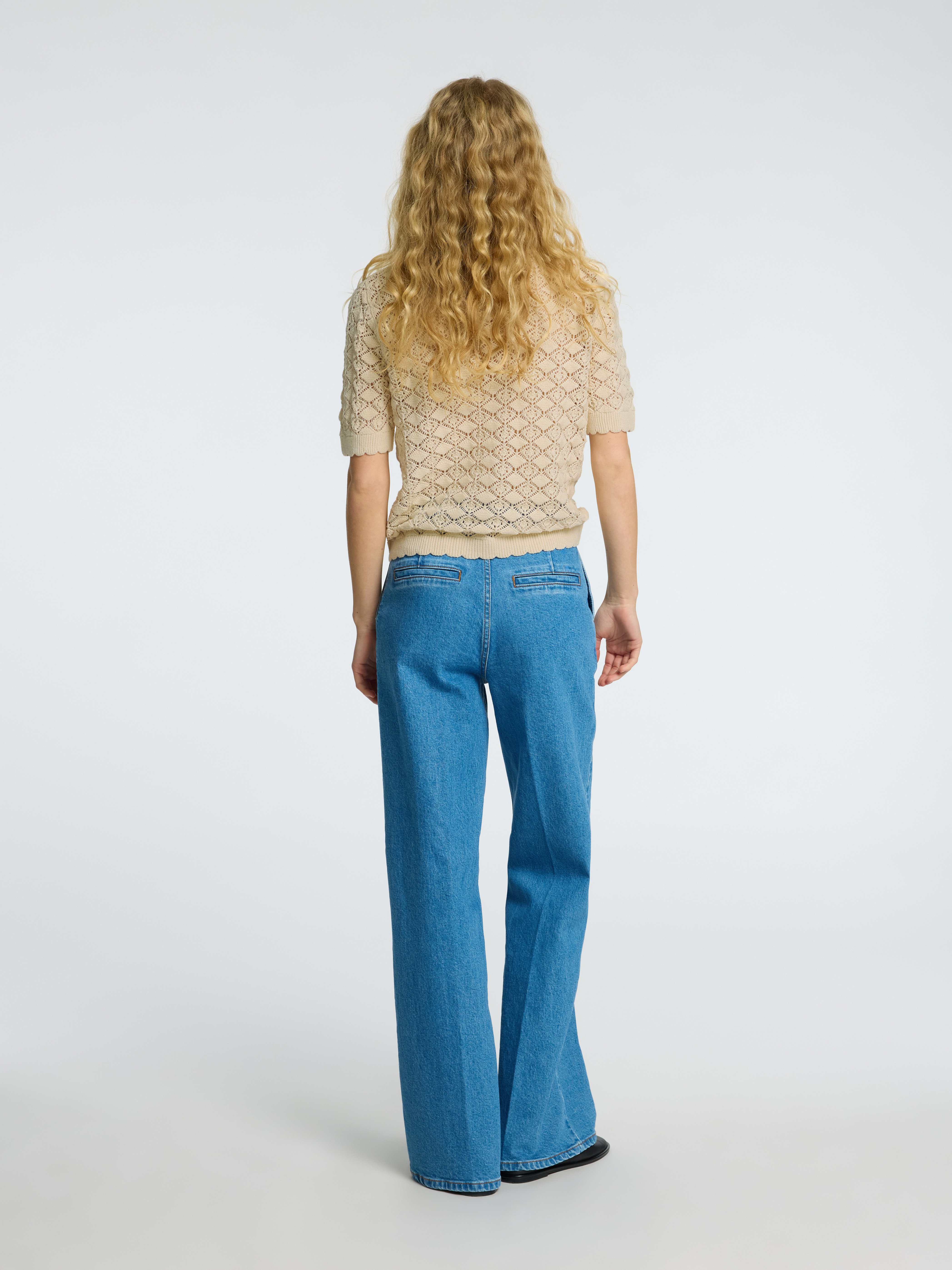 Selected SLFSOFIA 2/4 KNIT CARDIGAN 179771-Birch 3