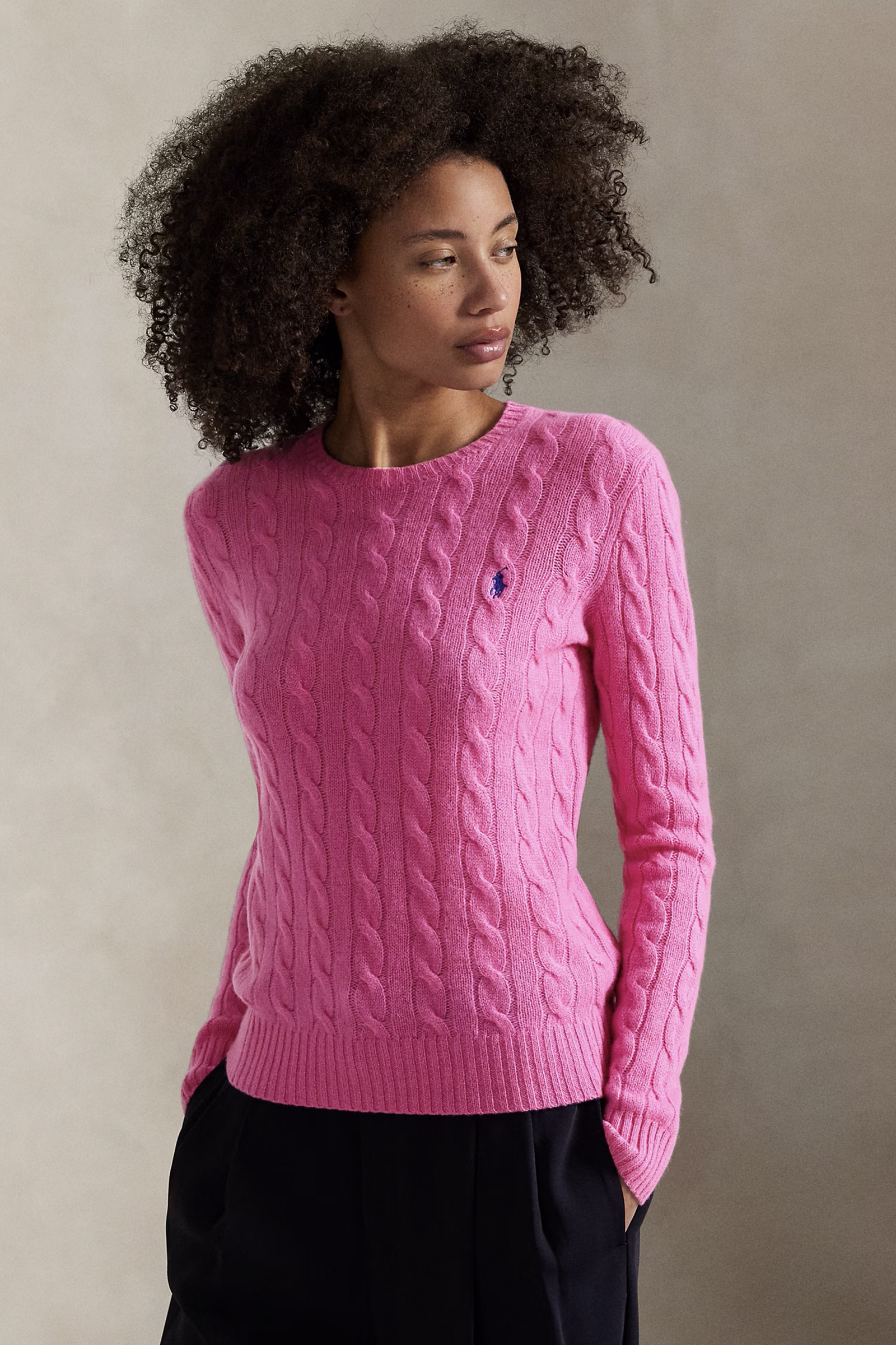 Dames trui rose