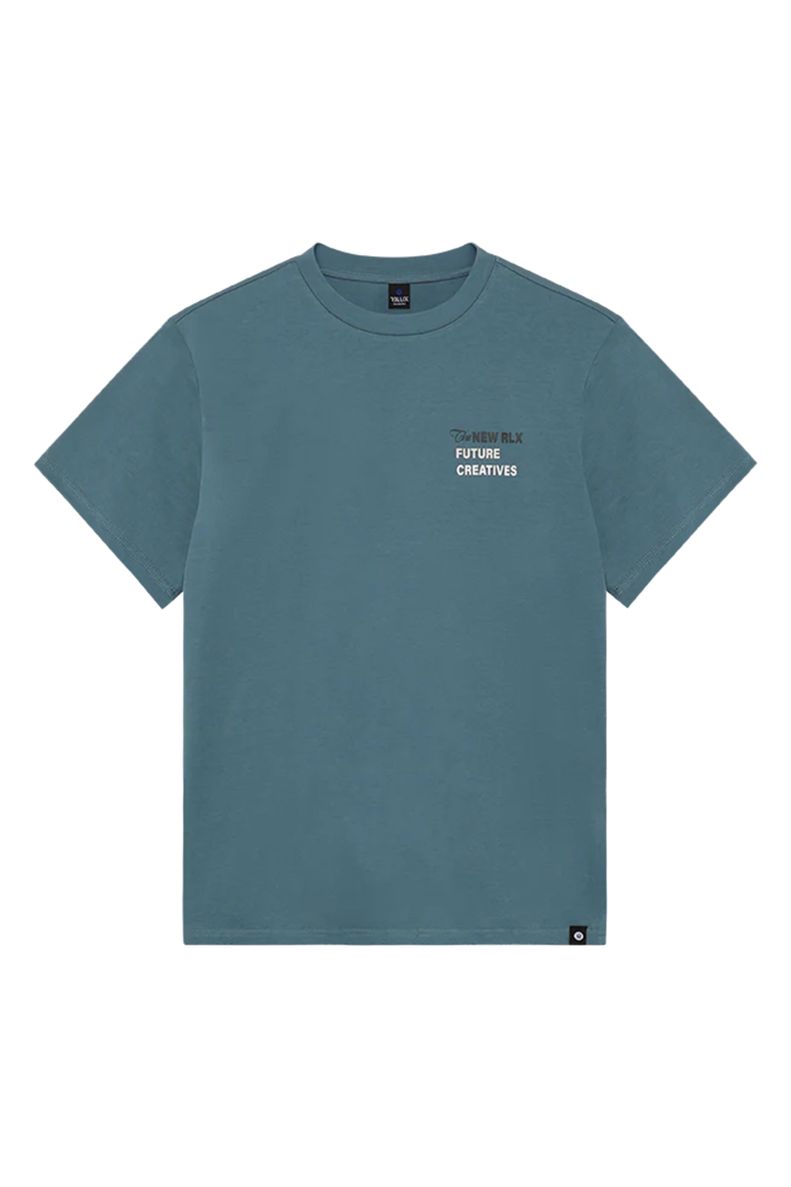 Jongens t-shirt korte mouw blauw