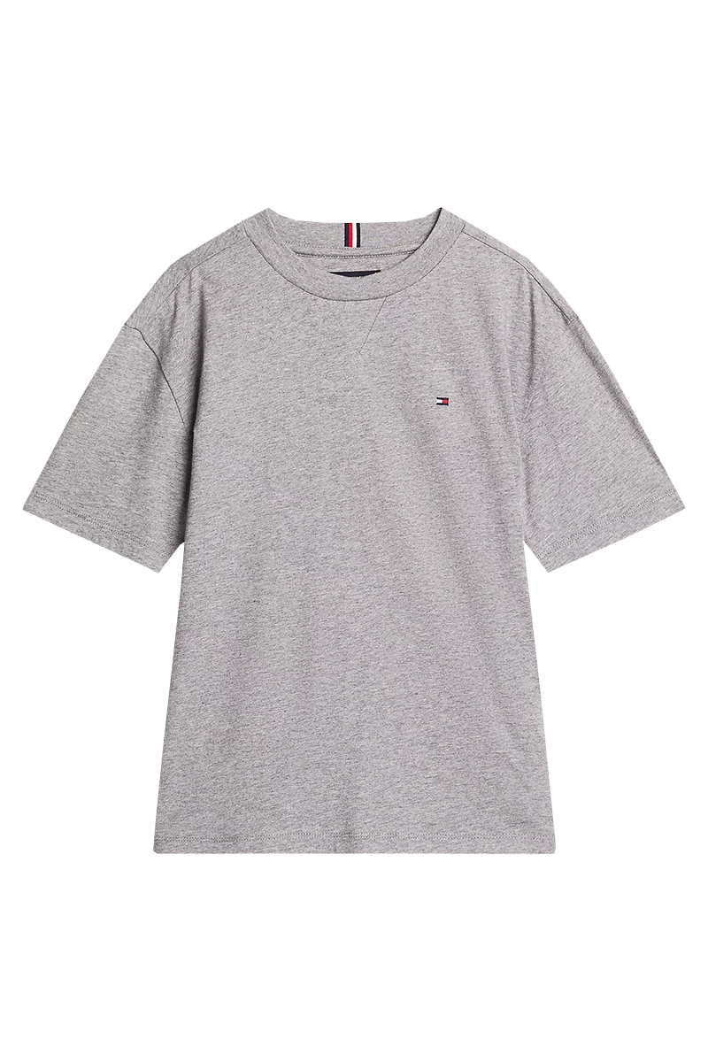 Jongens t-shirt korte mouw grijs