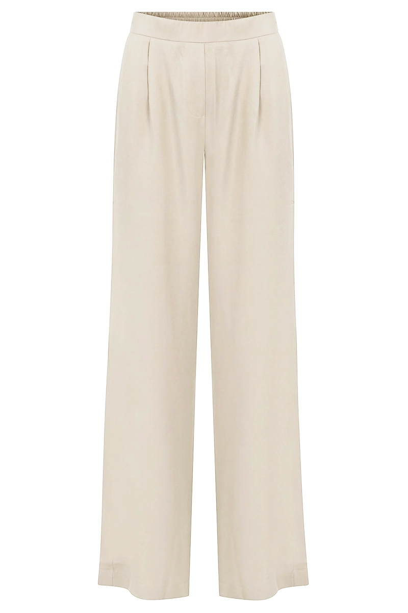 Dames broek bruin