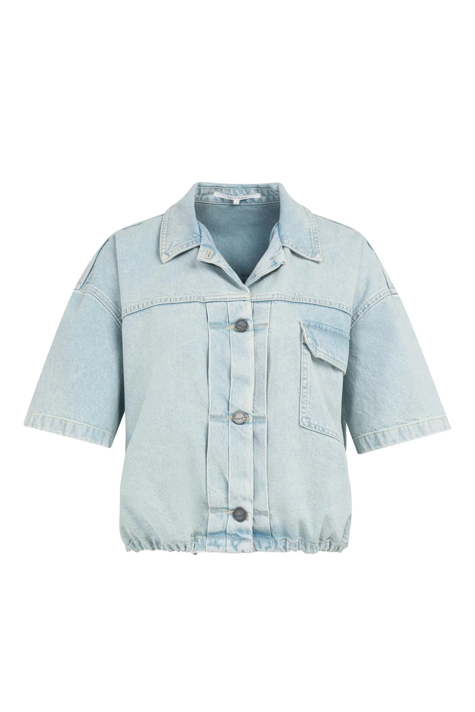 Dames jas blauw