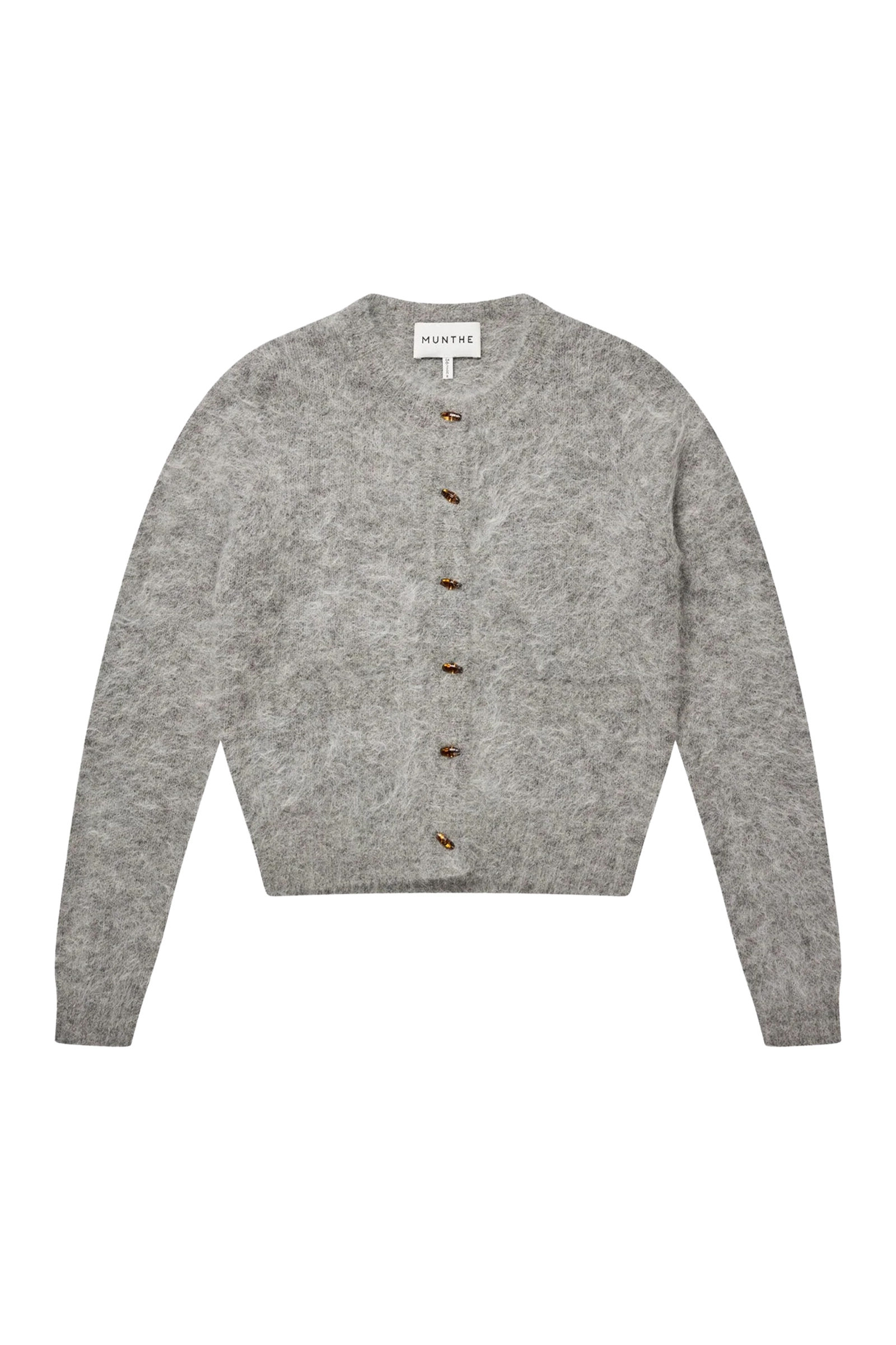Dames vest grijs