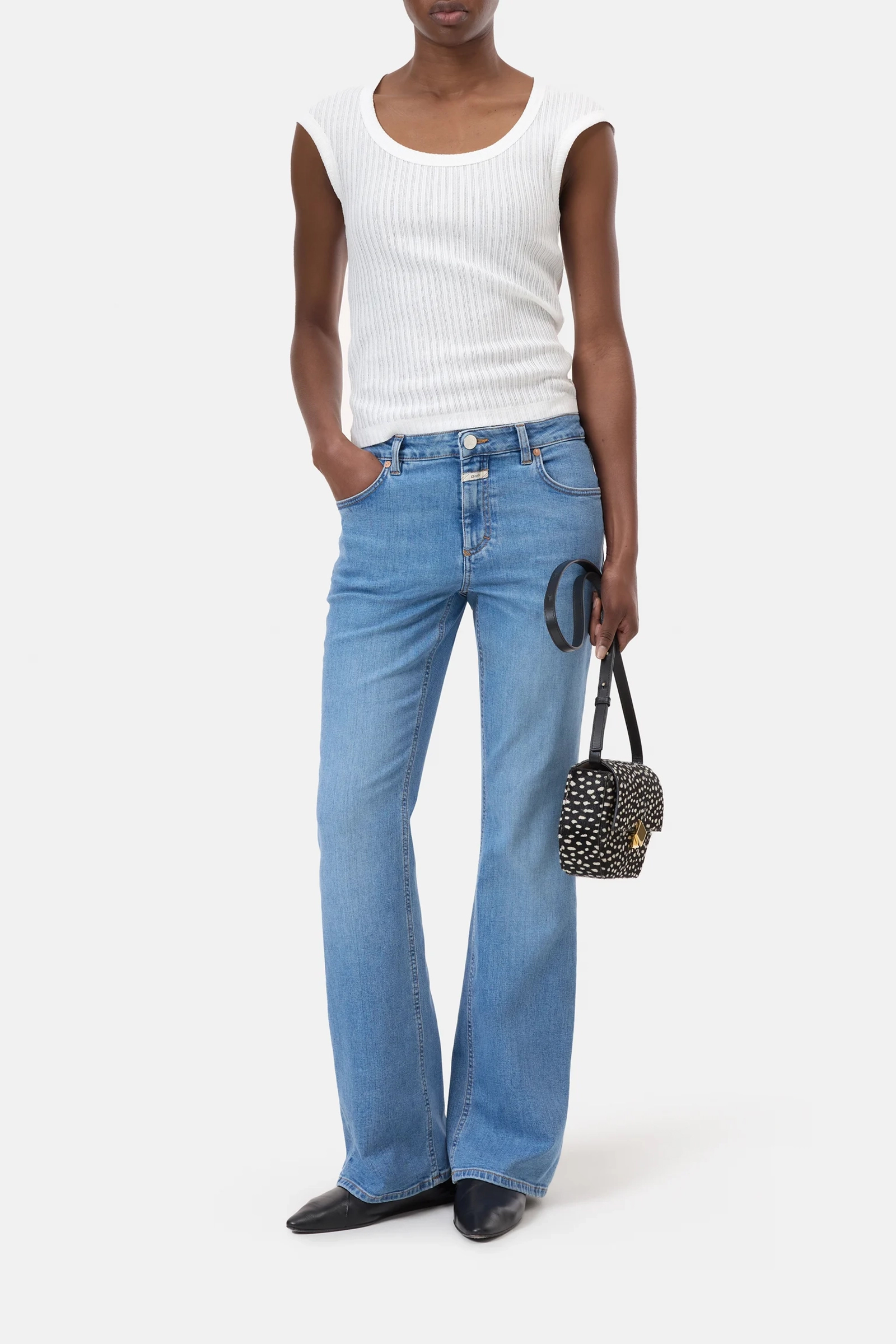 Dames jeans blauw