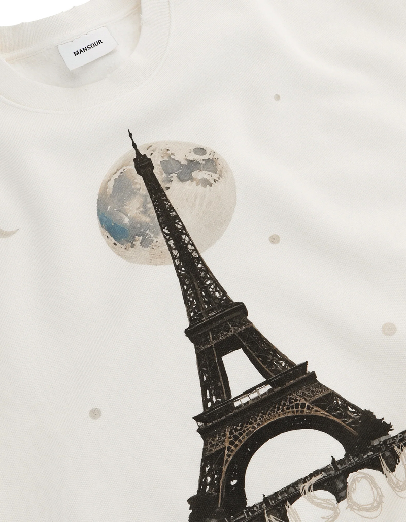 Mansour EIGFEL SWEATER VINTAGE WHITE Ecru-1 2