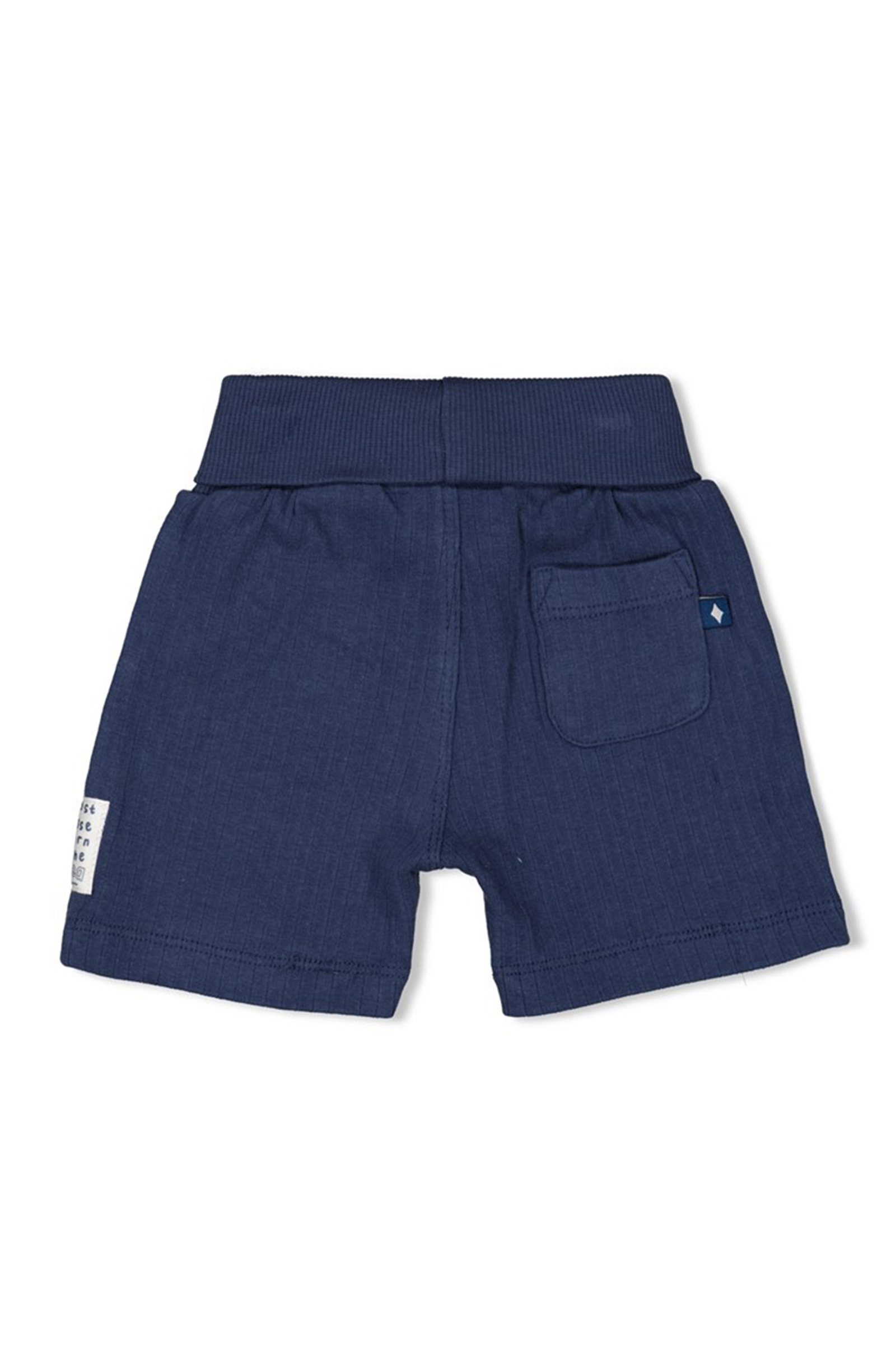 Baby short blauw