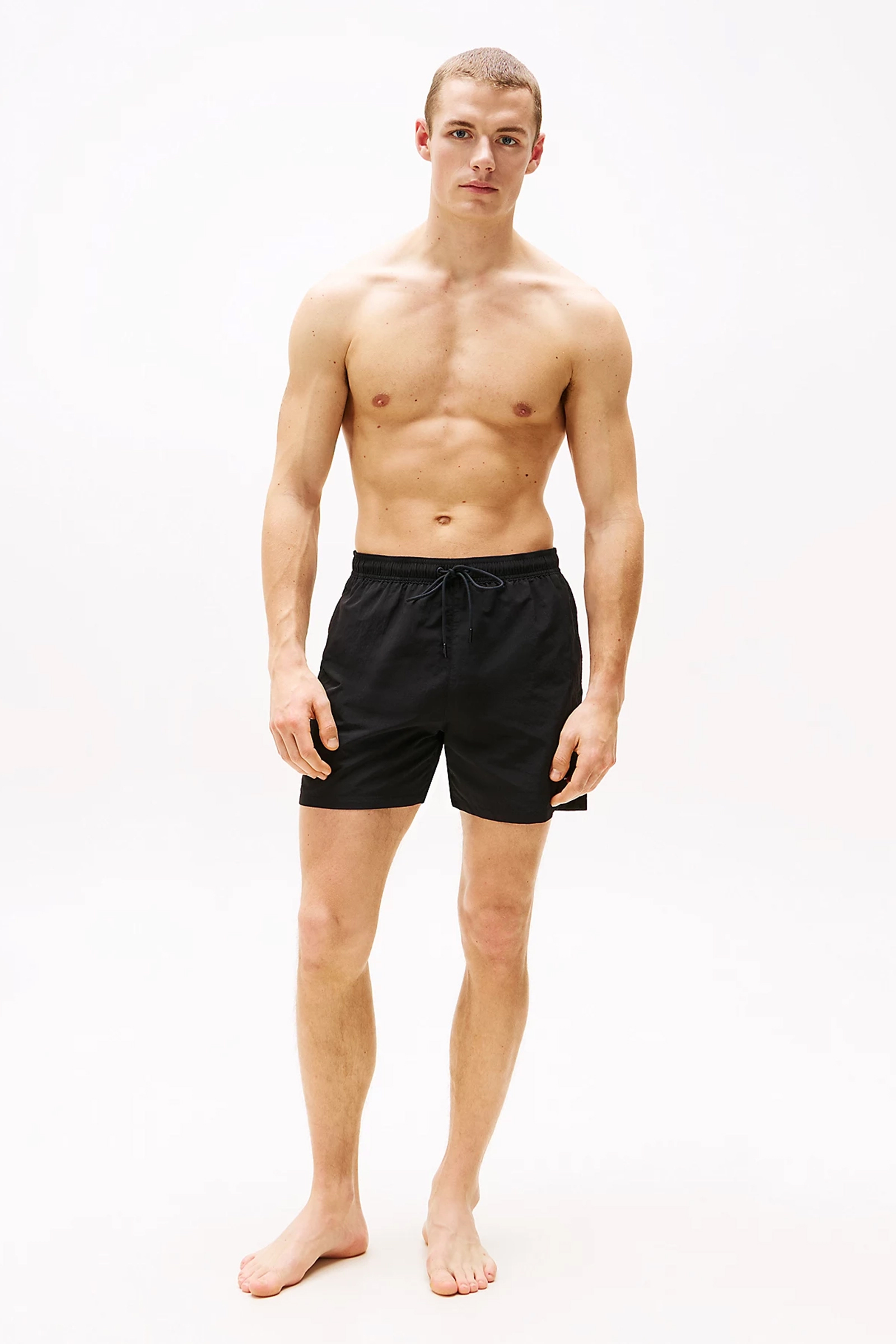 Bad/beach heren zwemshort blauw