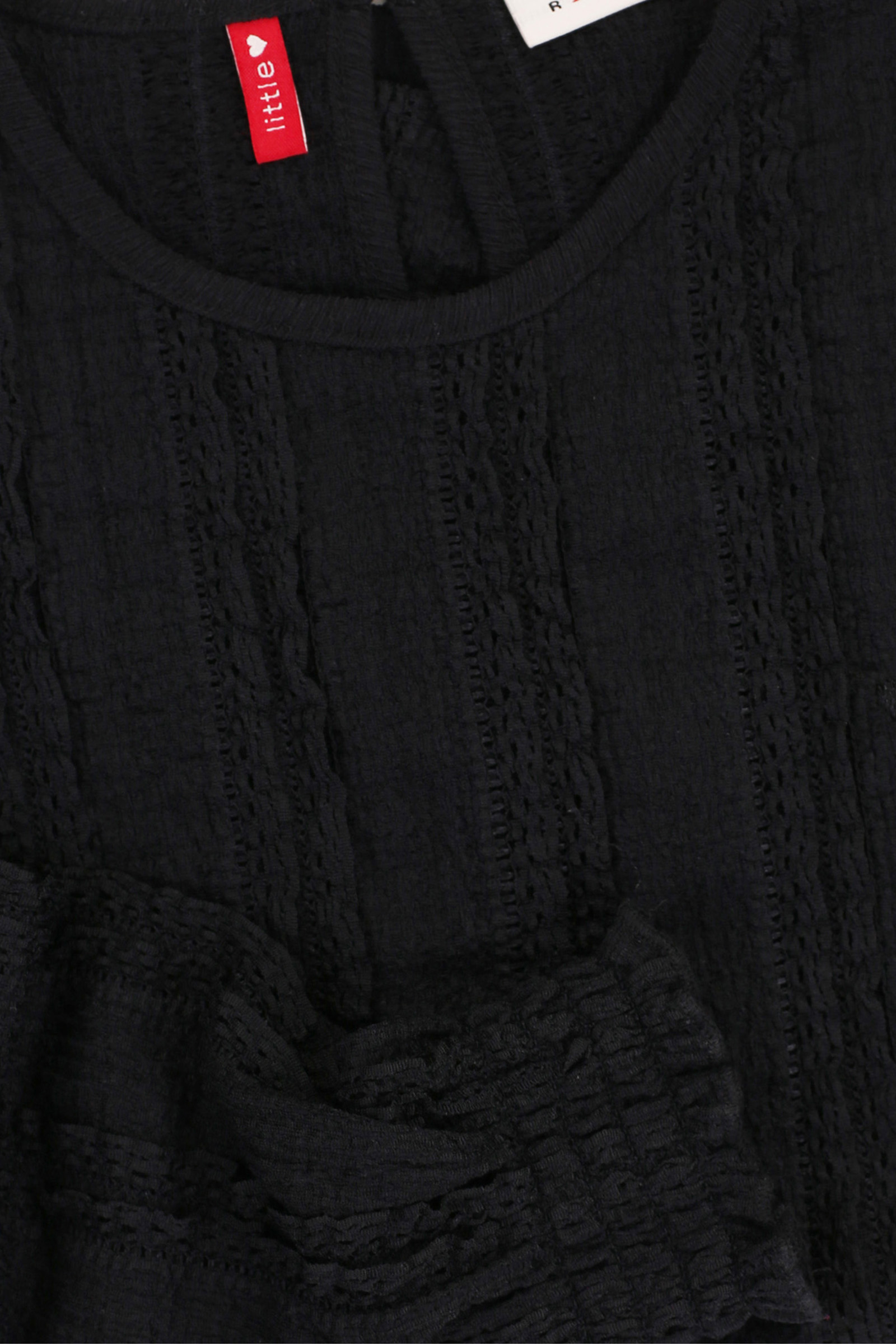 Meisjes t-shirt lange mouw grijs