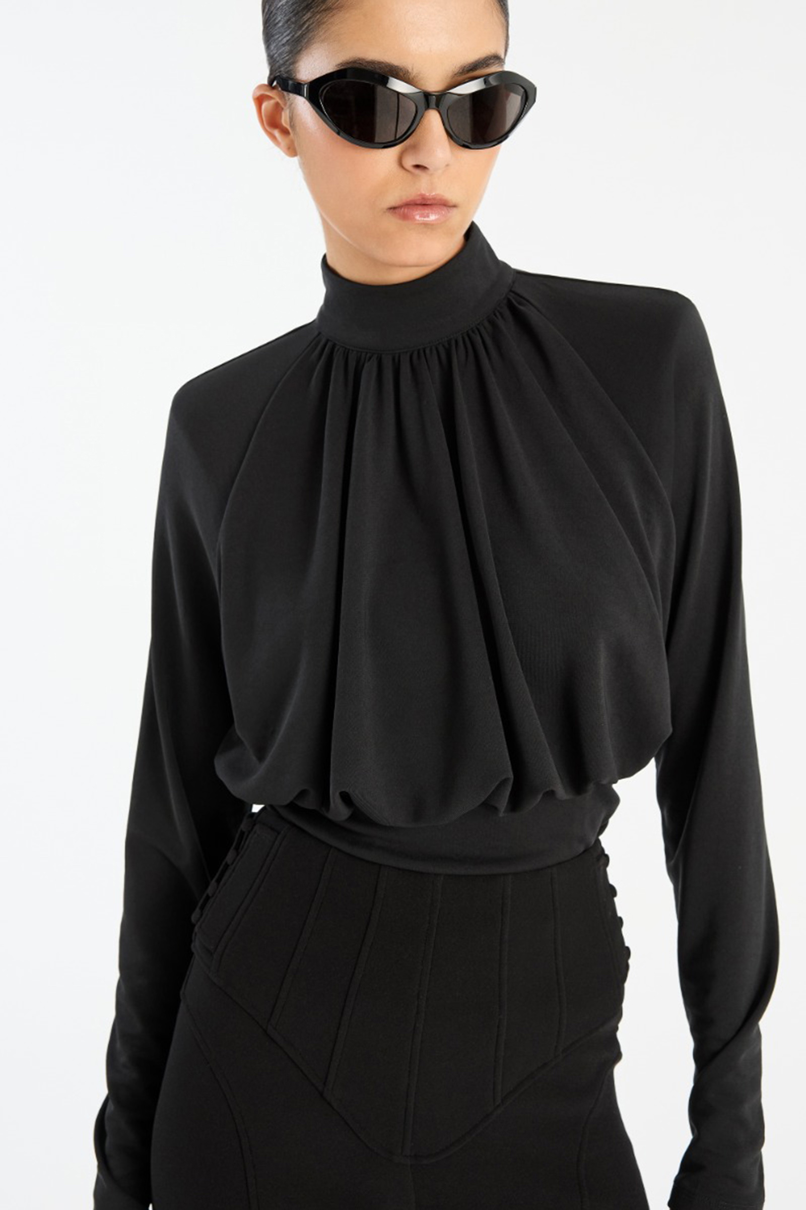 Dames top zwart