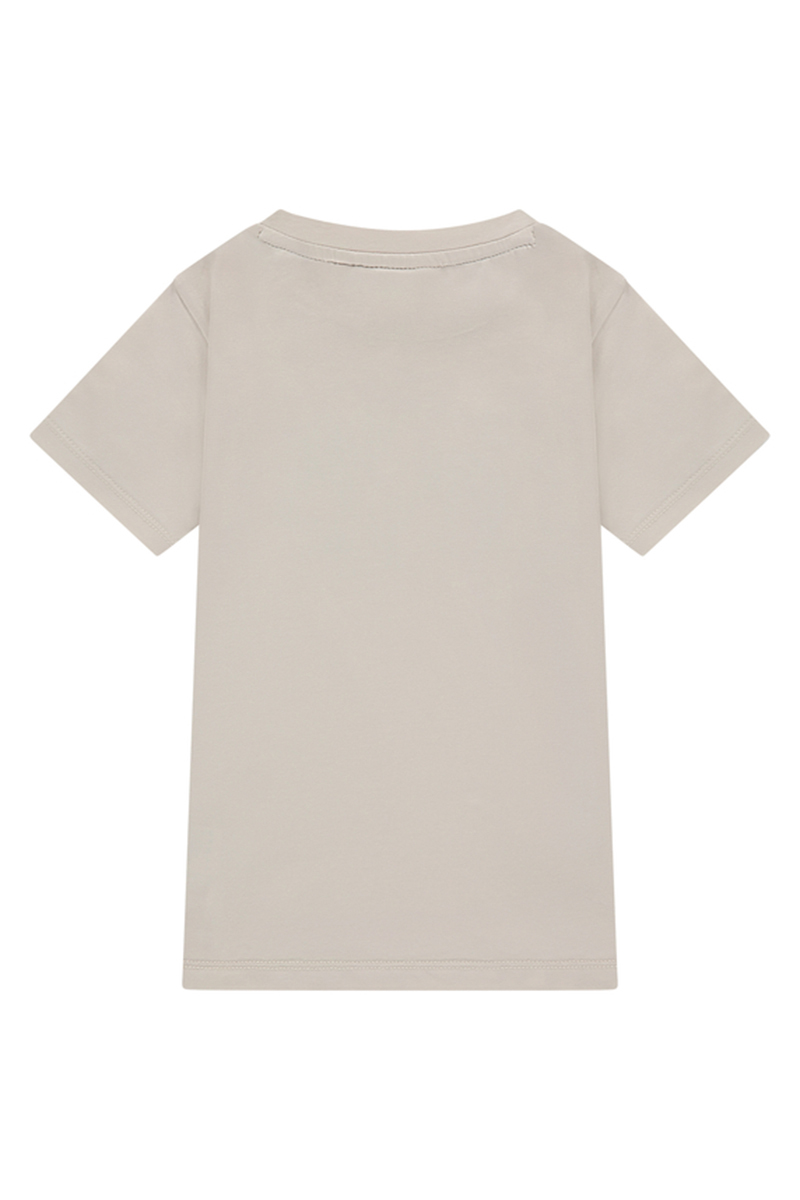 Jongens t-shirt korte mouw bruin