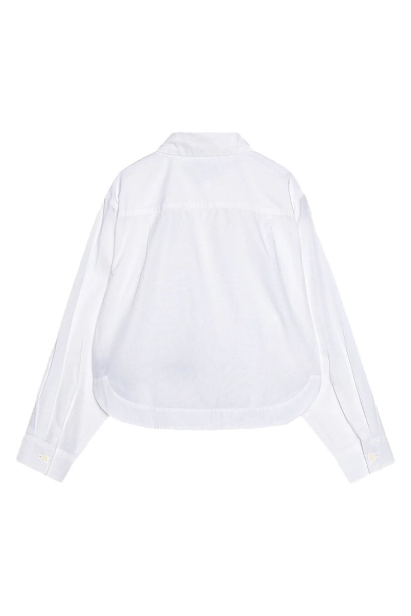 Calvin Klein Oversized poplin shirt Wit-1 2