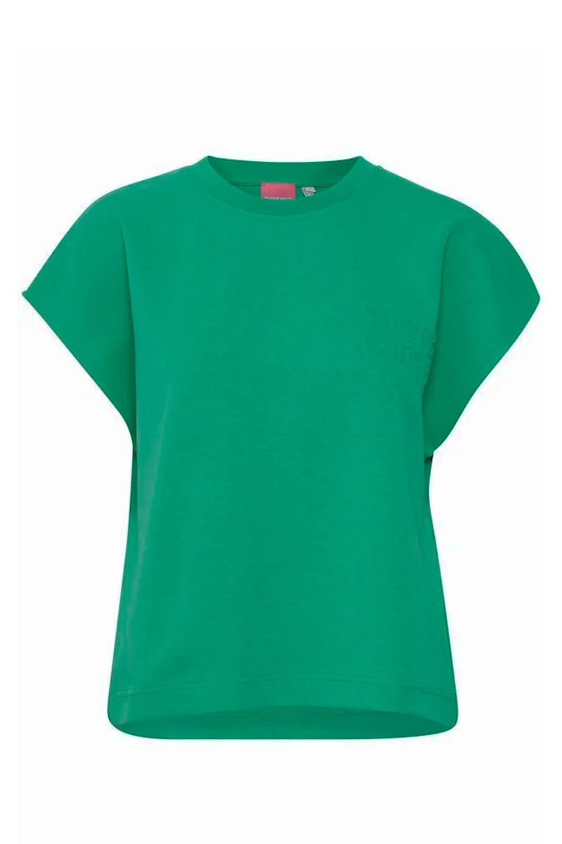 The Jogg Concept JCSELMA SS SWEAT - JERSEY Groen-1 1