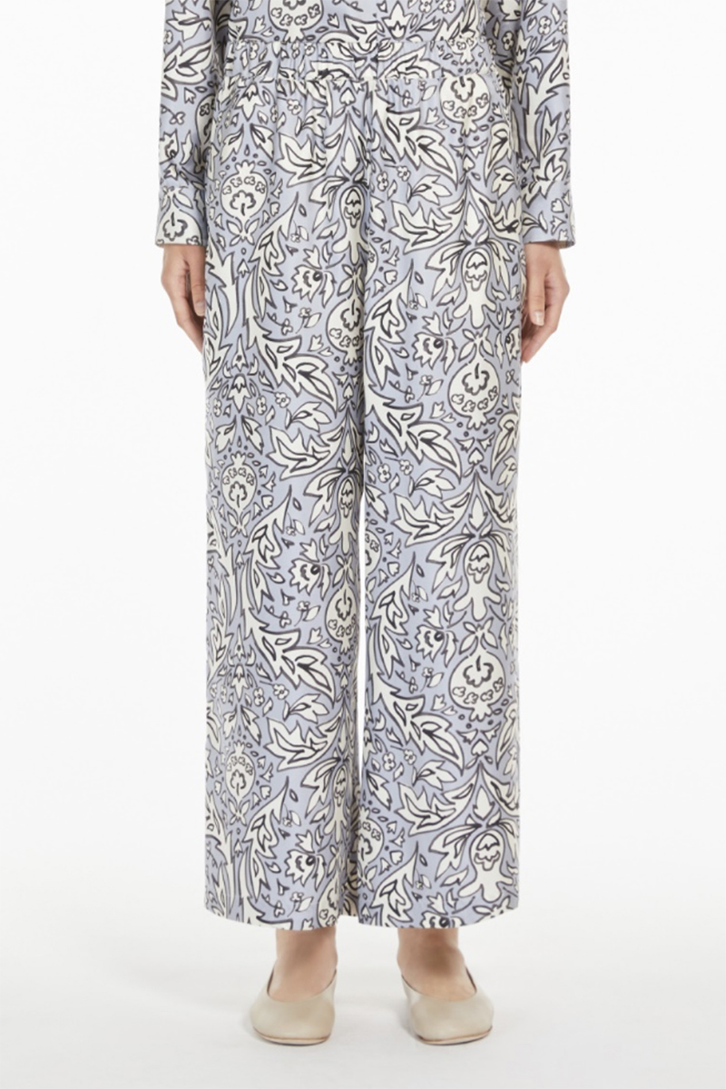 Dames broek paars