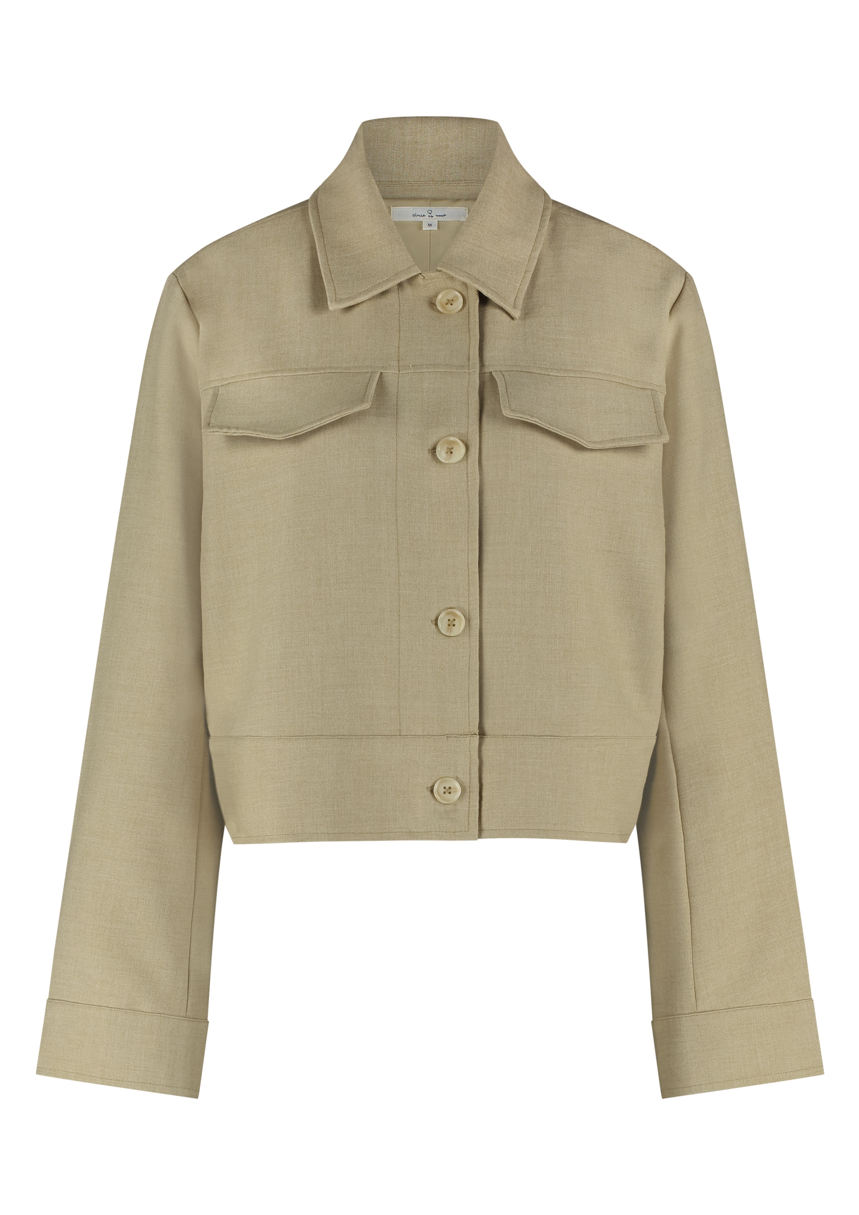 Dames blazer bruin