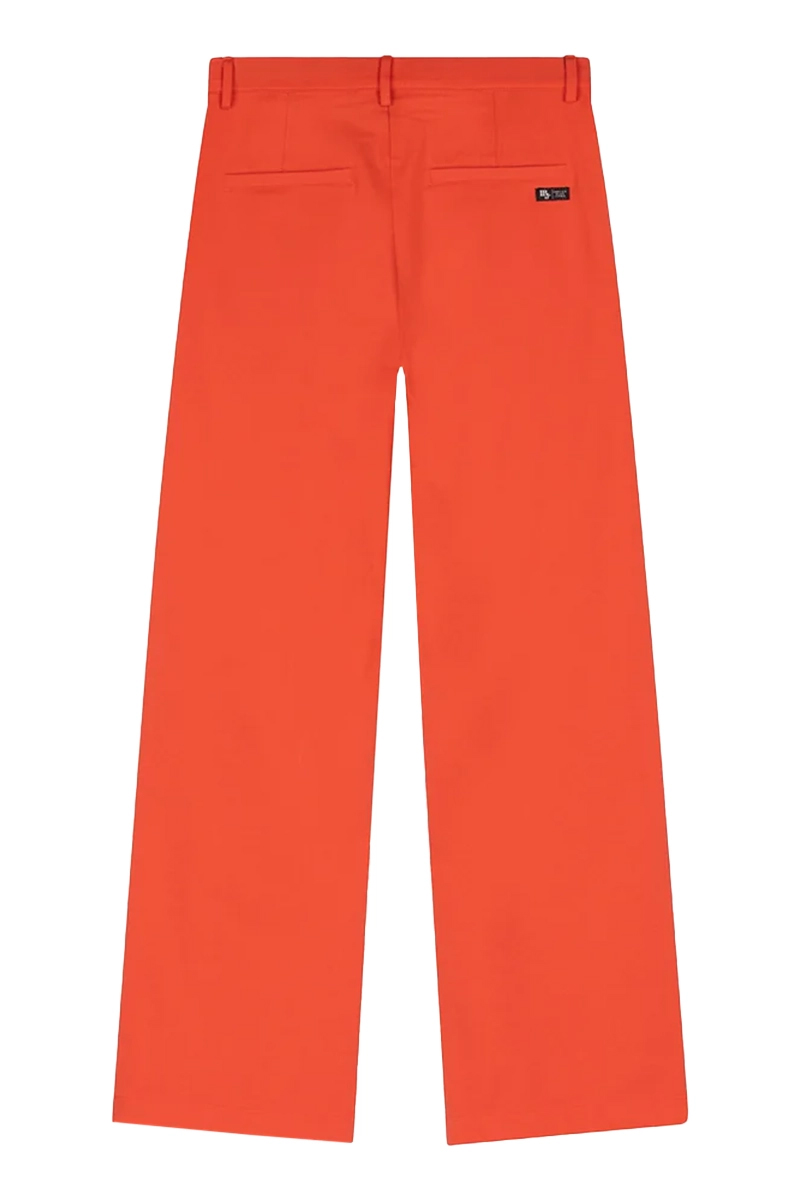 Indian Blue Jeans Wide pants pantalon stretch Oranje-1 2