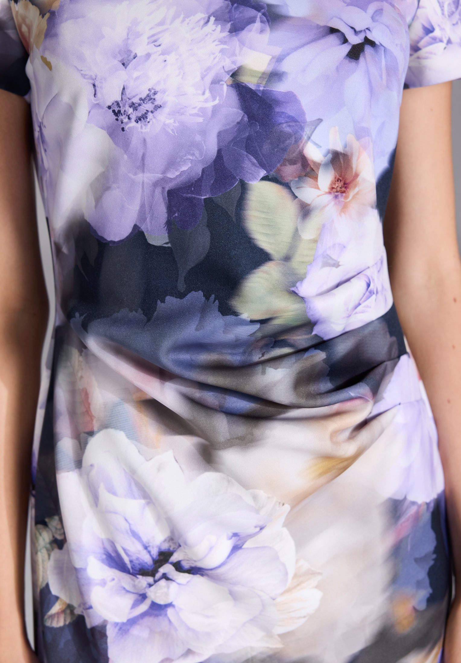 Dames jurk blauw