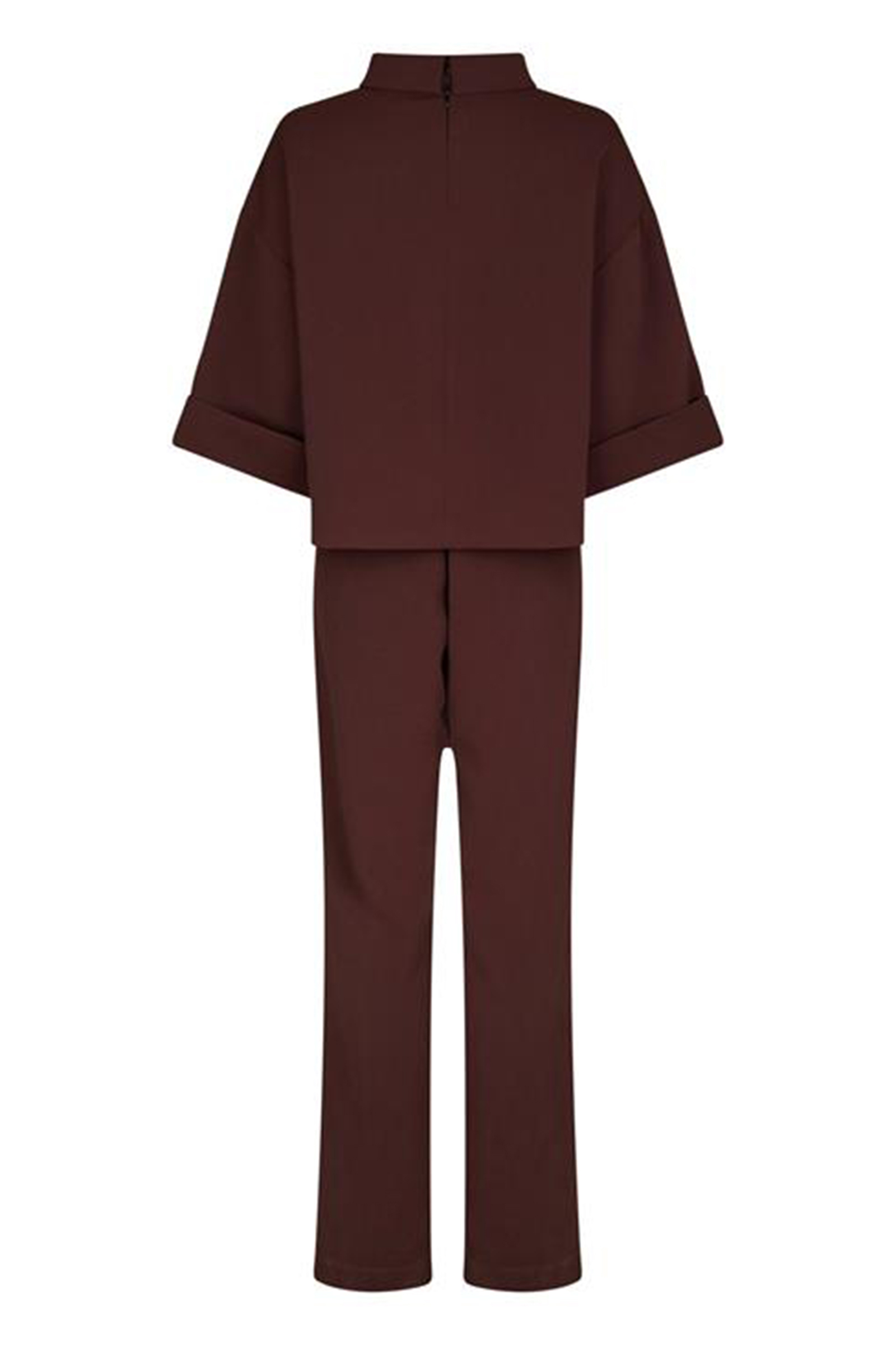 Dames jumpsuit/tuinbroek rood
