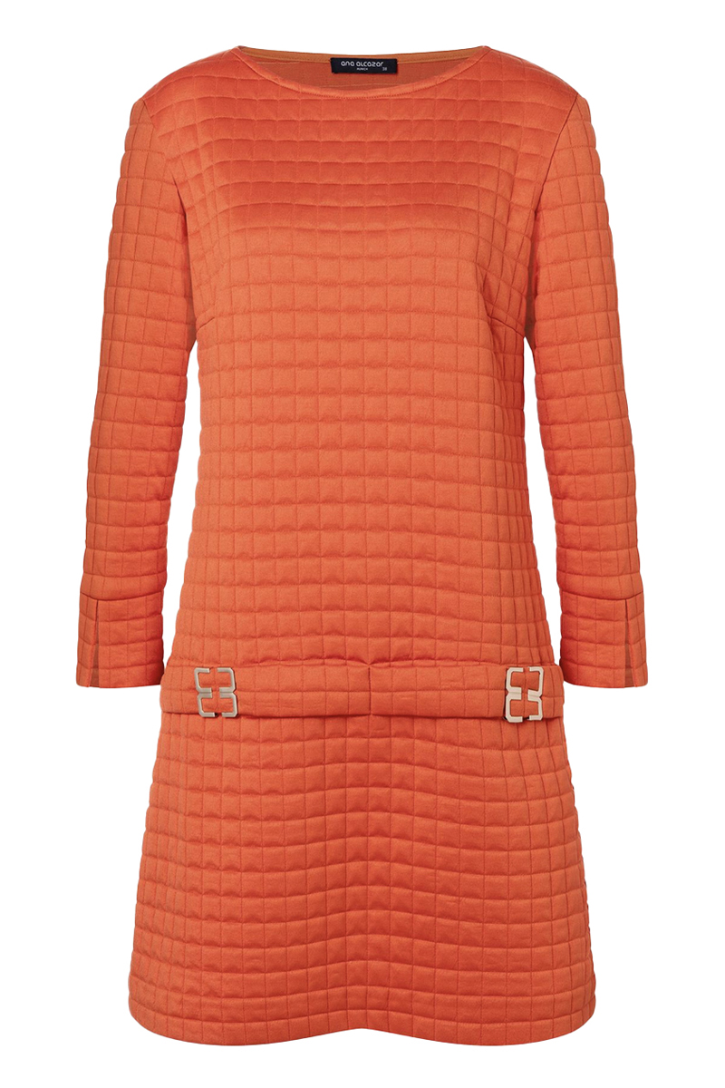 Dames jurk oranje