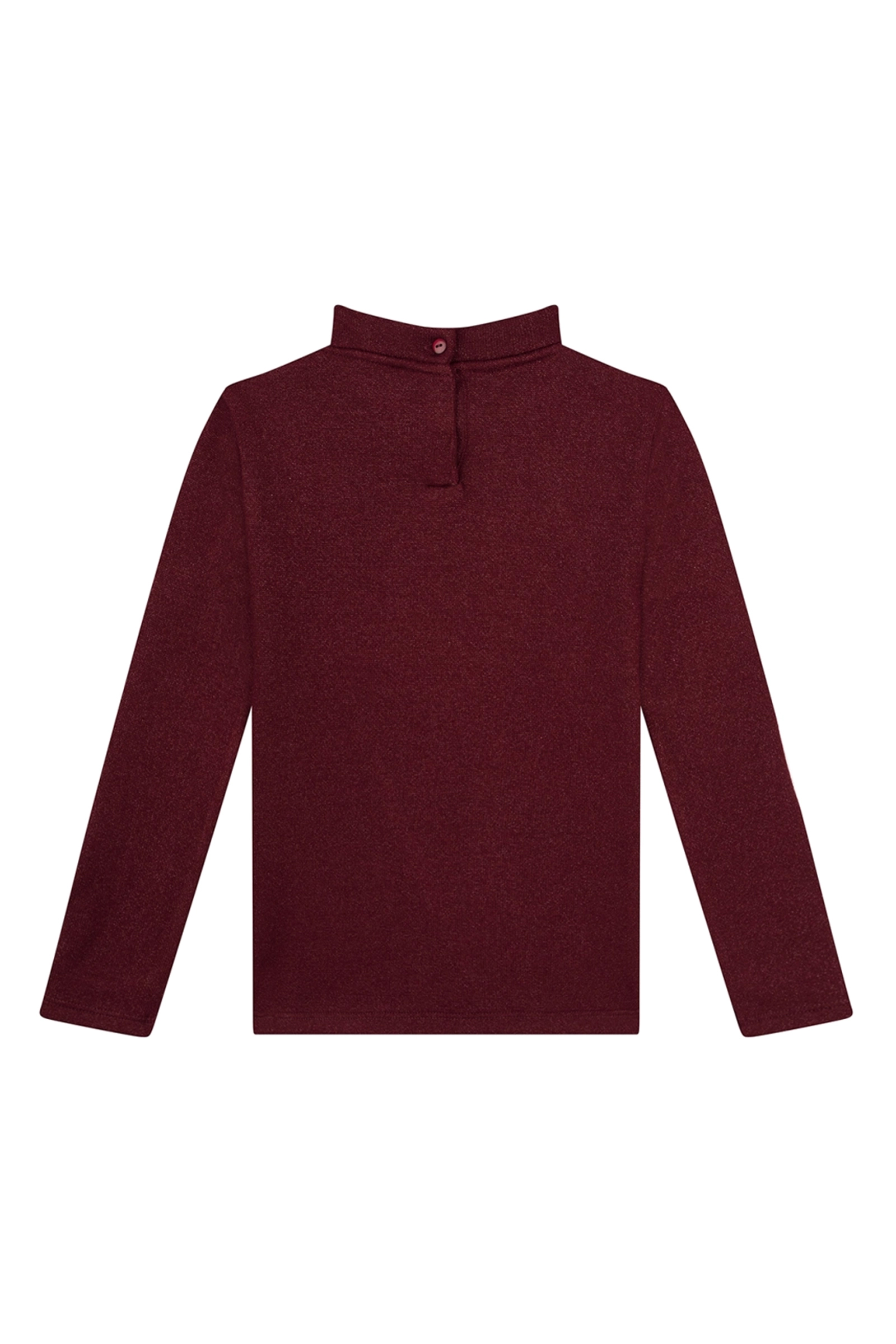 Meisjes t-shirt lange mouw rood