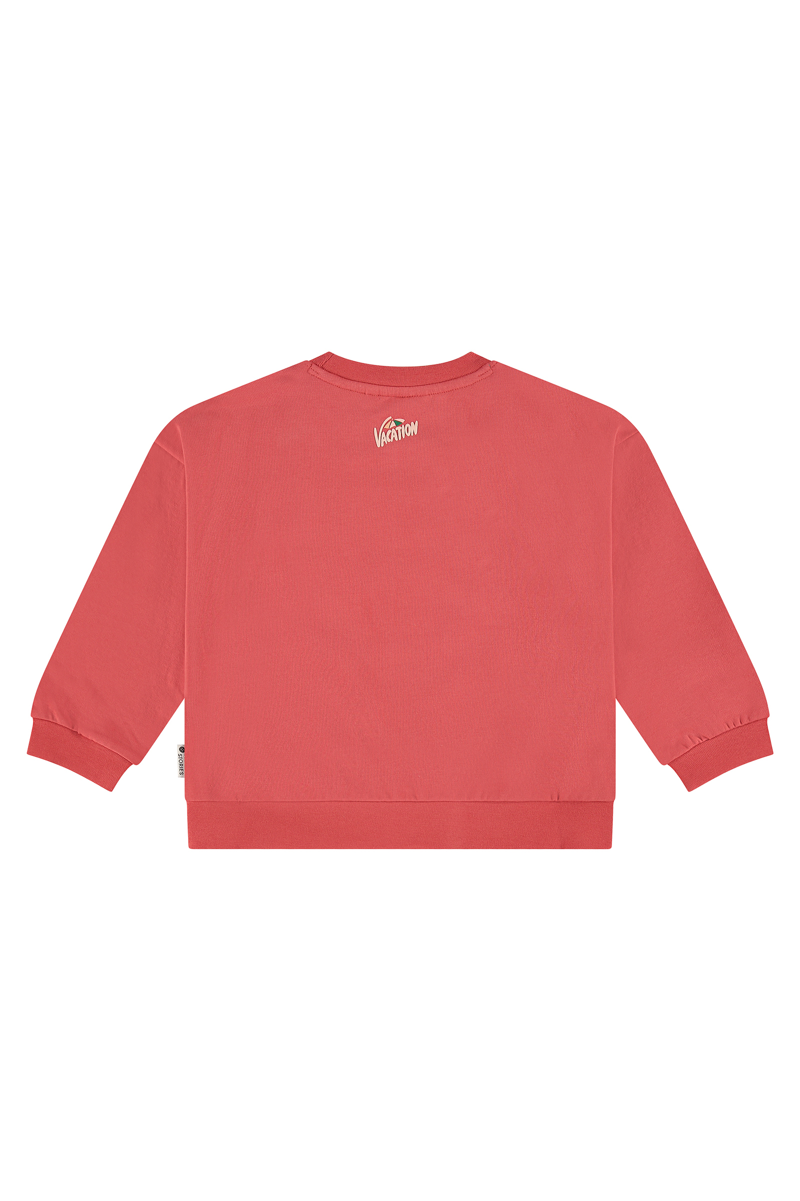 Stains and Stories Girls sweatshirt Rood-1 2