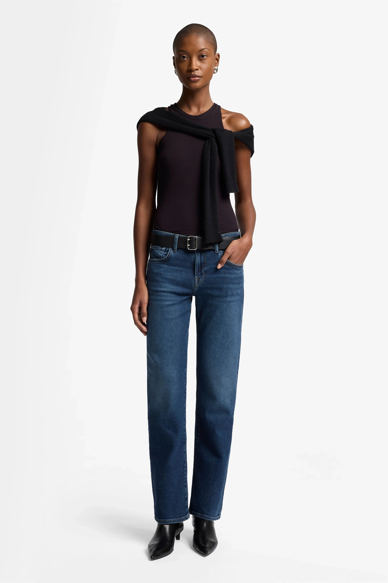 Dames jeans blauw