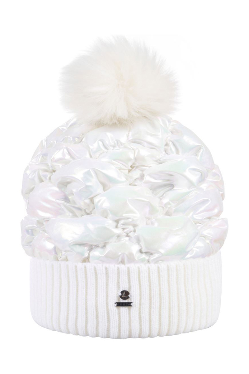 Wintersport muts senior wit