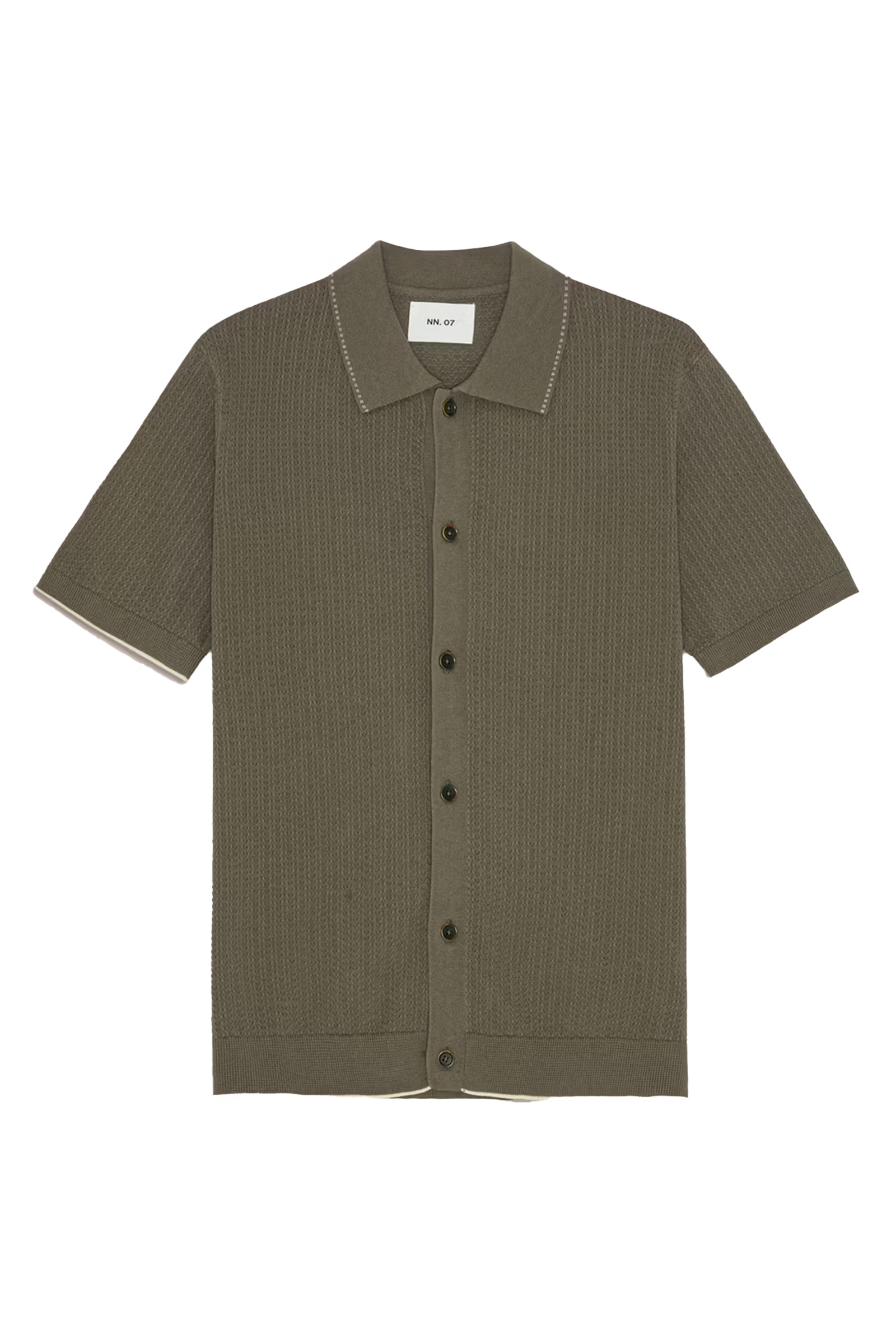 Heren polo korte mouw groen