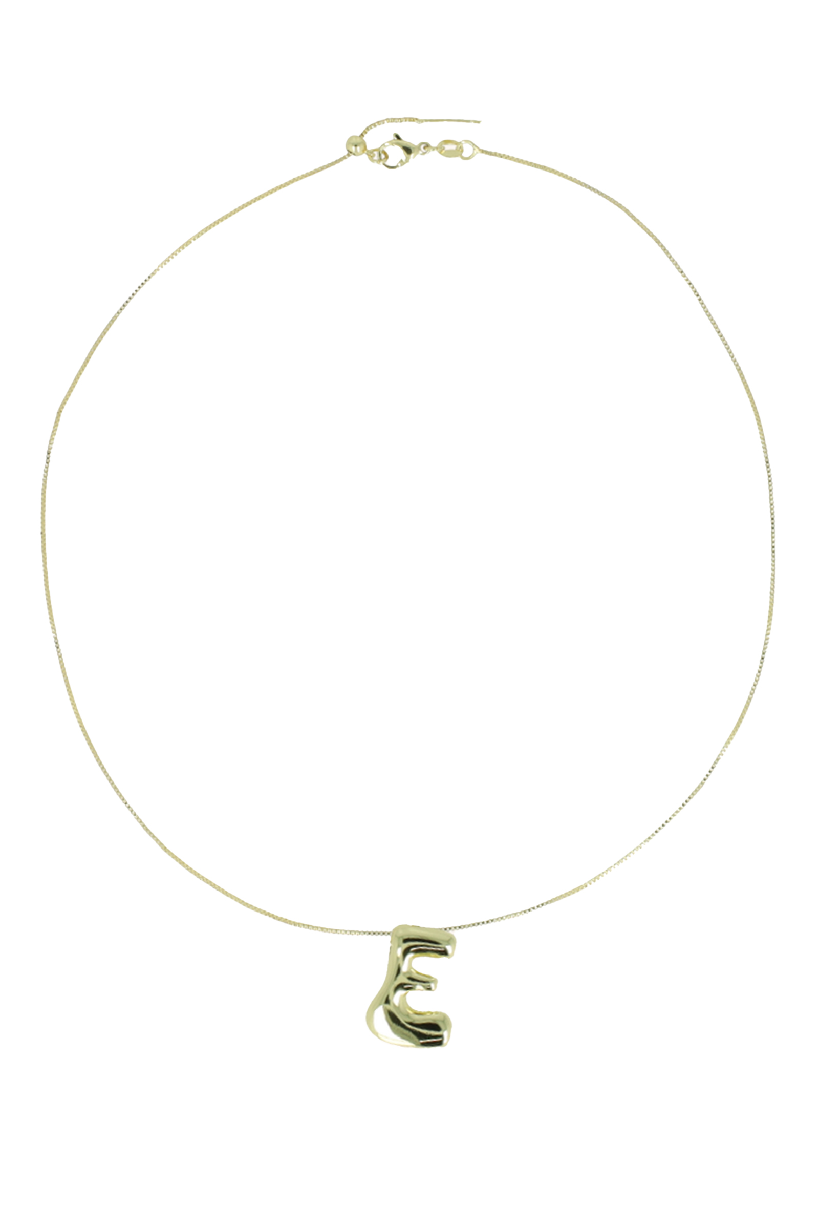 Lott Gioielli Cartoon Letter E Goud-1 1