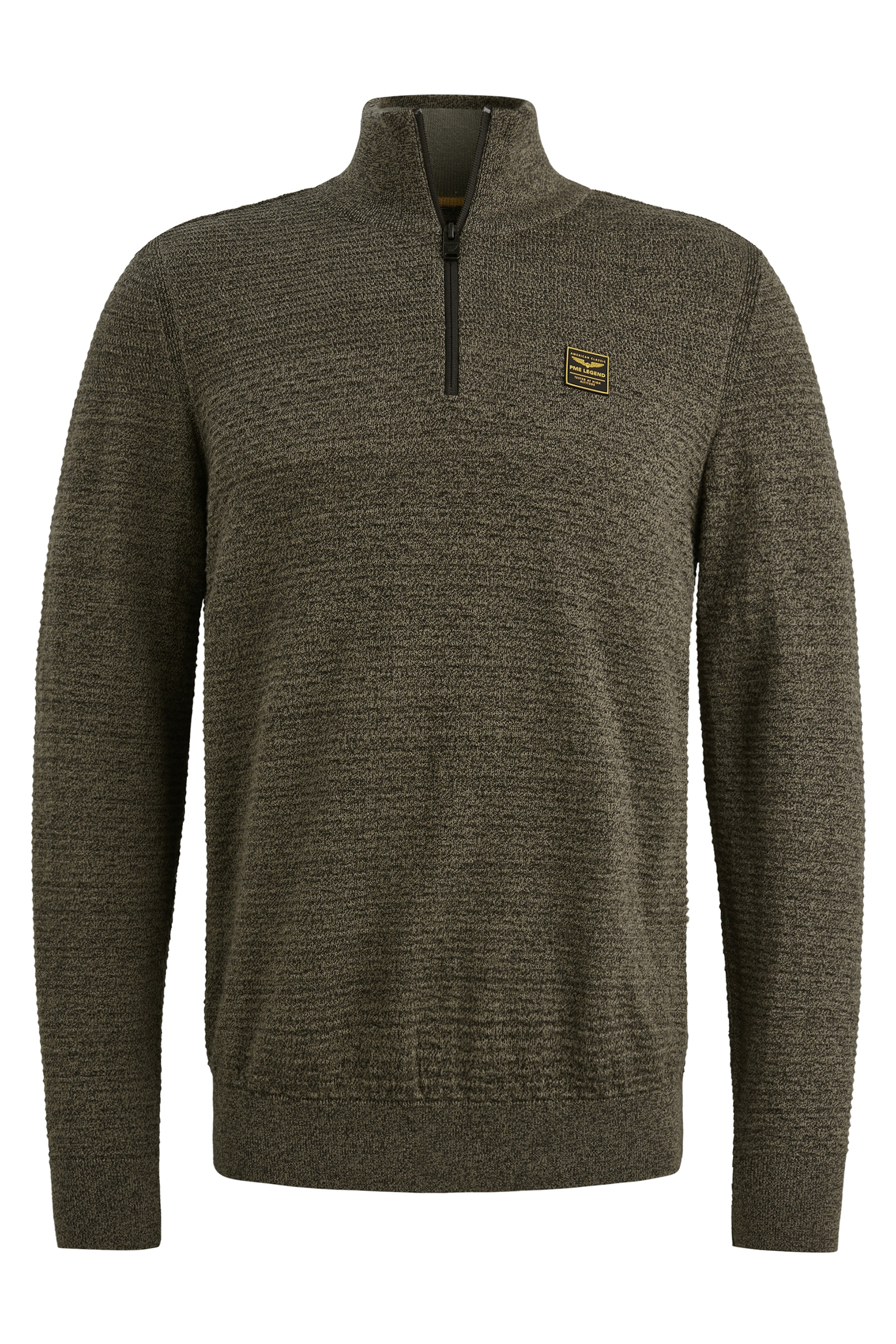 Heren polo korte mouw groen