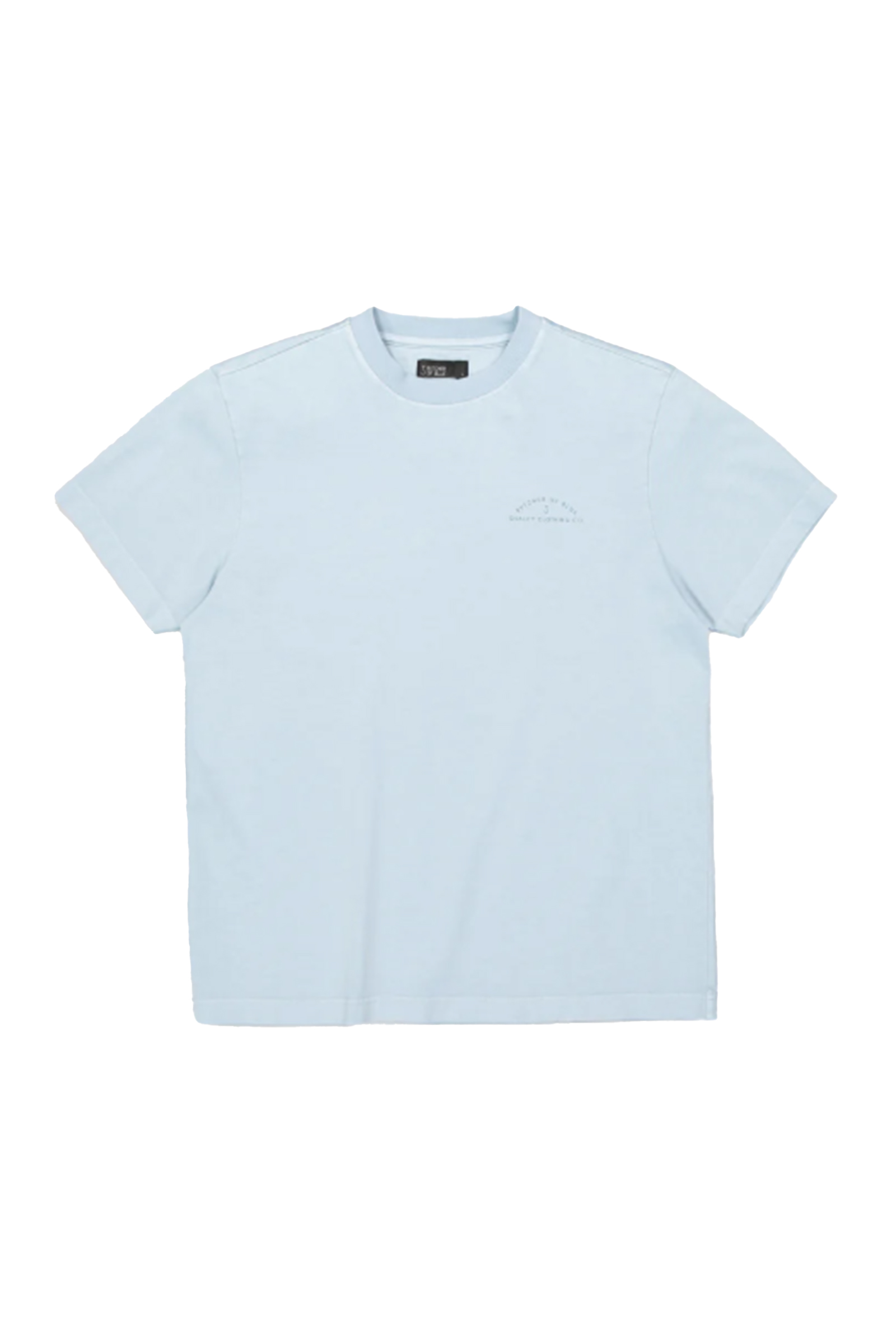 Heren t-shirt kortemouw blauw