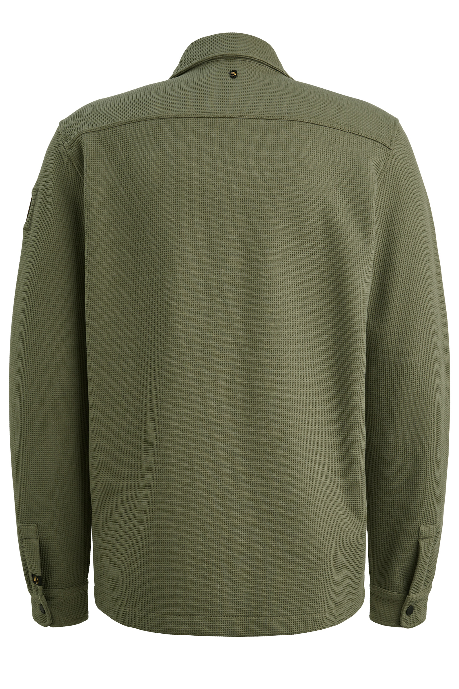 Heren overhemd lm casual groen