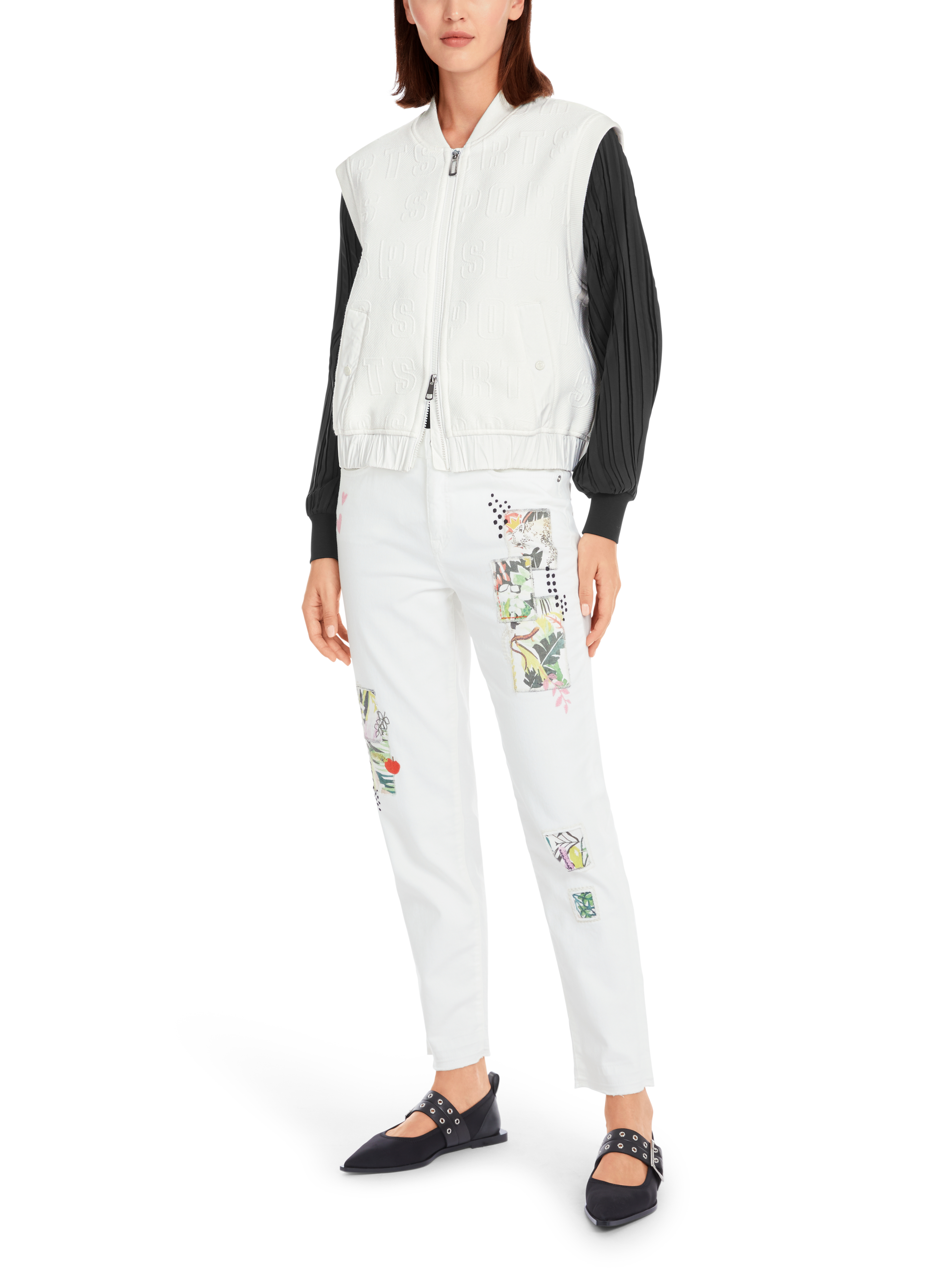 Dames gilet ecru