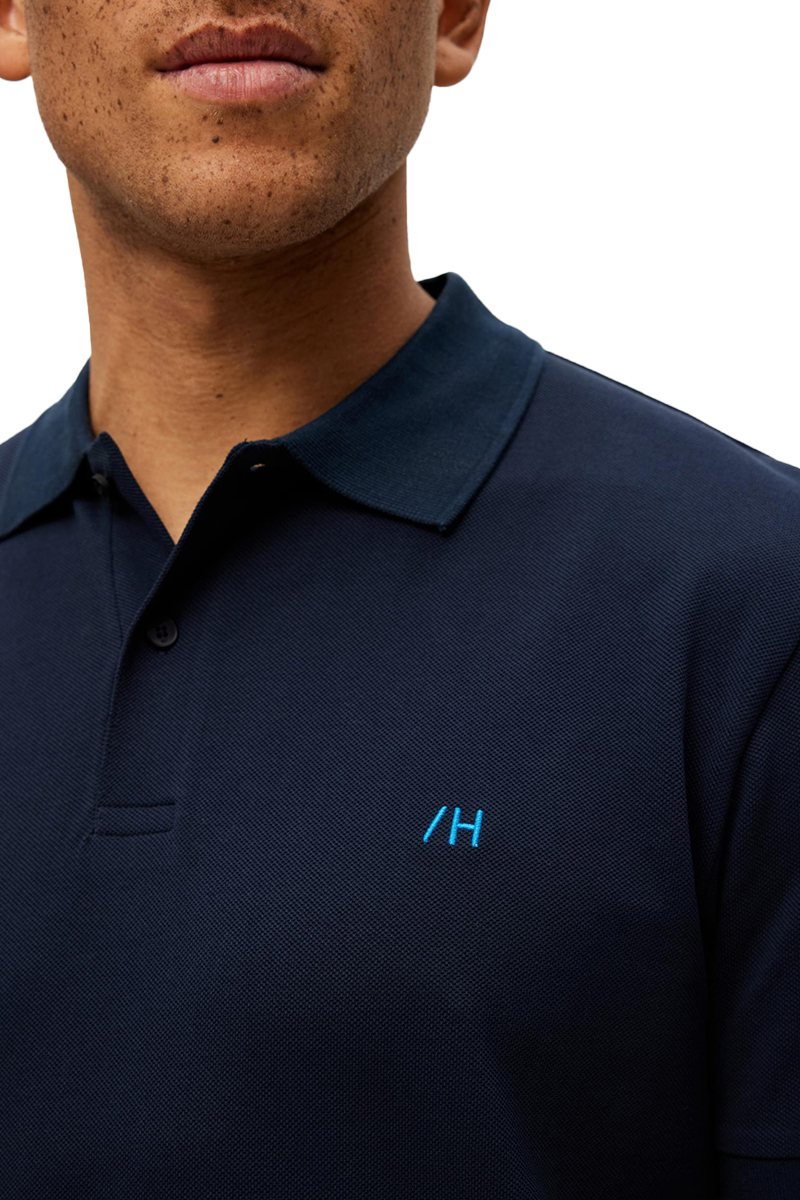 Selected SLHDANTE SS POLO NOOS Blauw-2 3