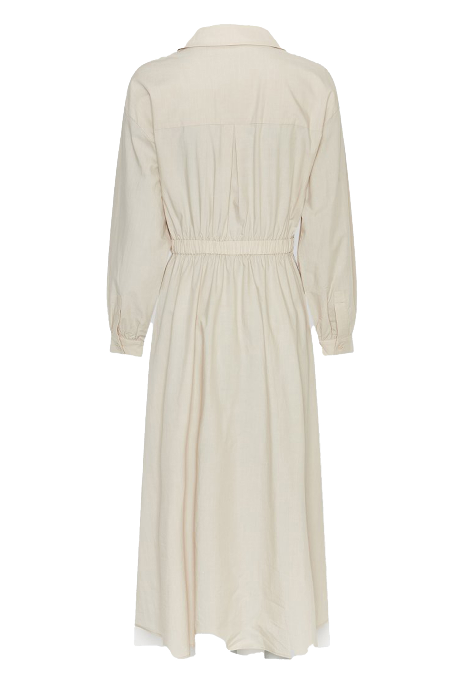 Dames jurk ecru