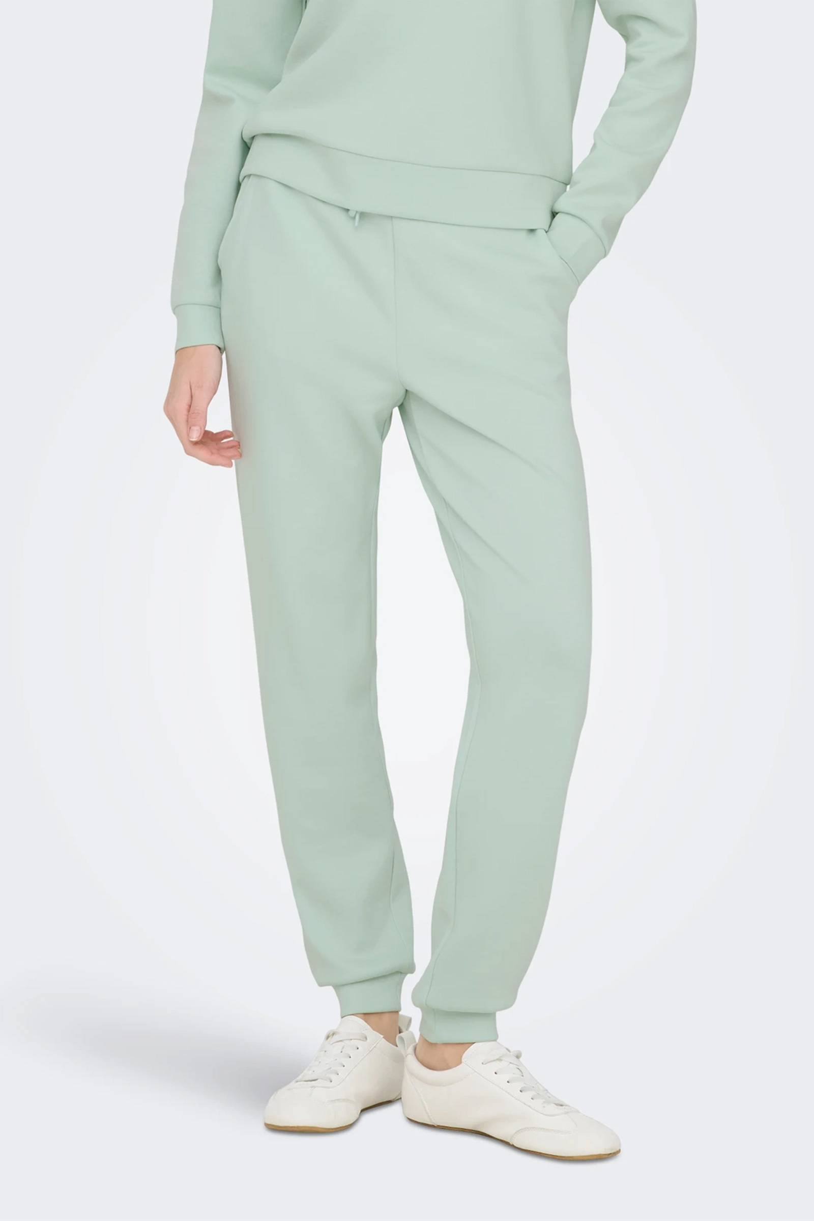 Fitness dames joggingbroek blauw