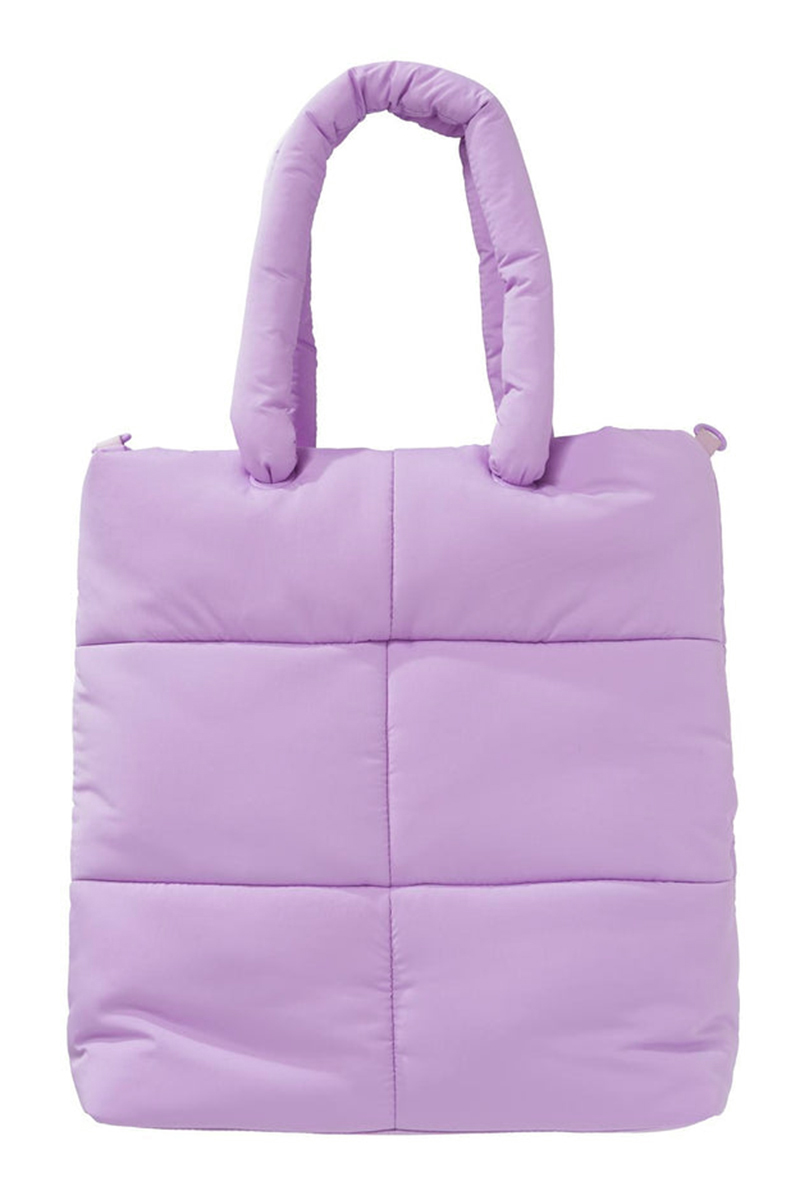 Yaya Puffer bag Paars-1 1