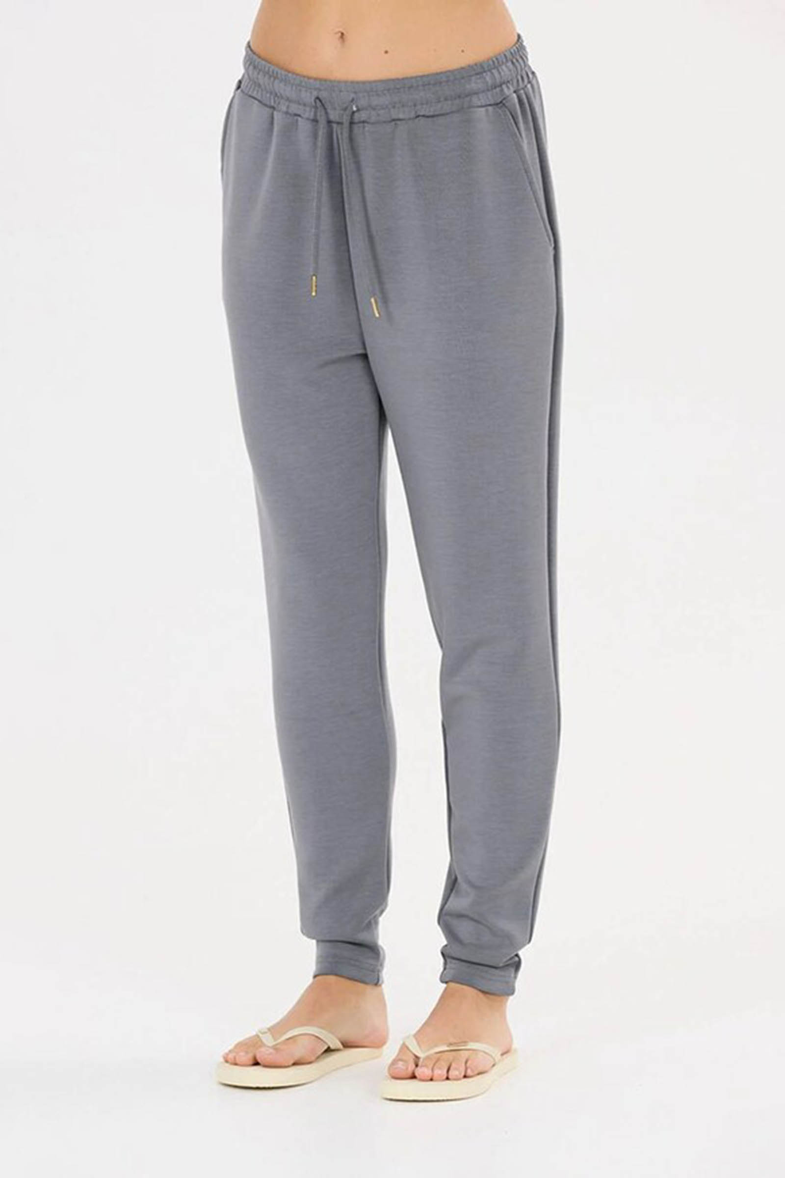Fitness dames joggingbroek blauw