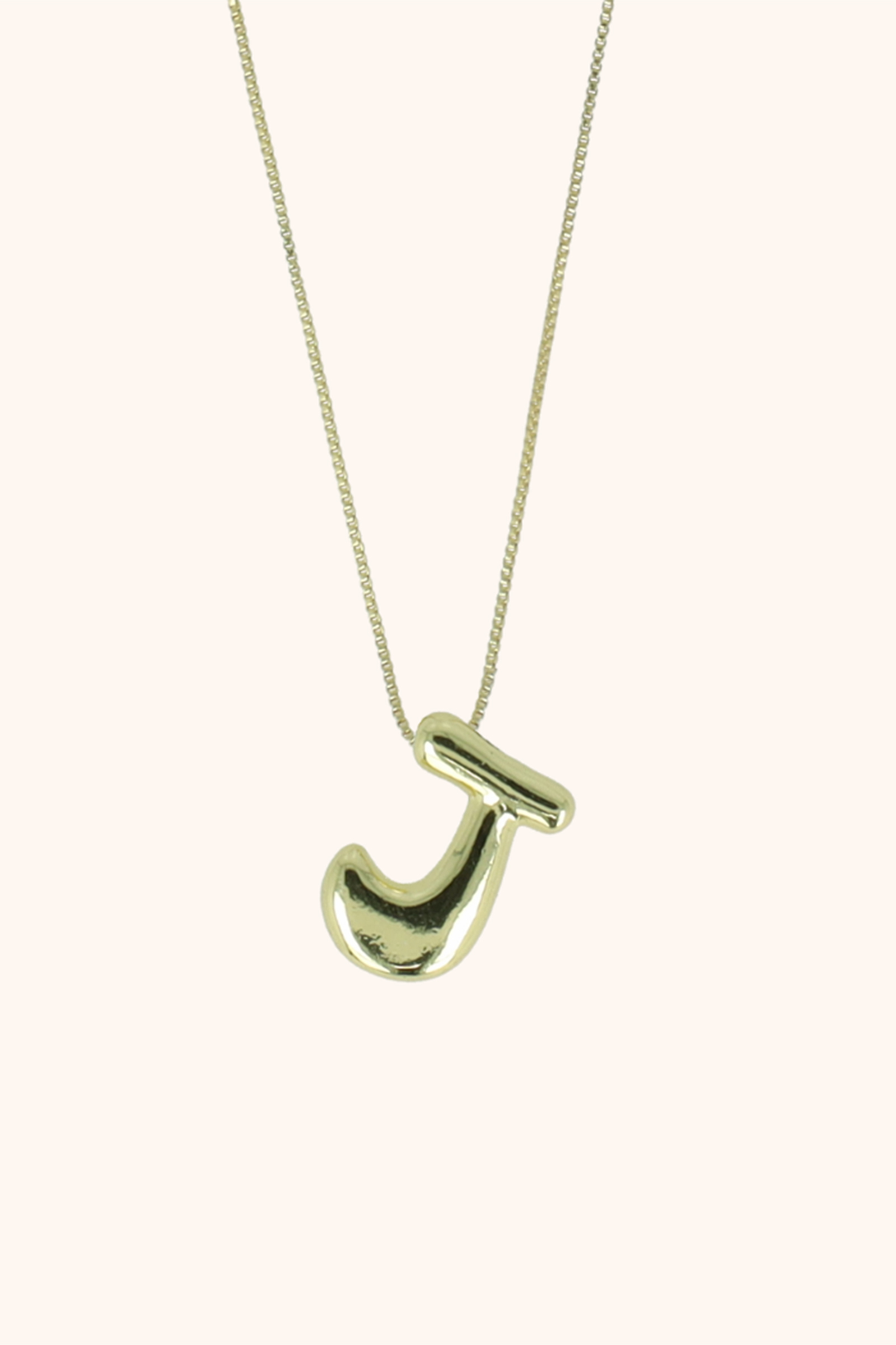 Lott Gioielli Cartoon Letter J Goud-1 2