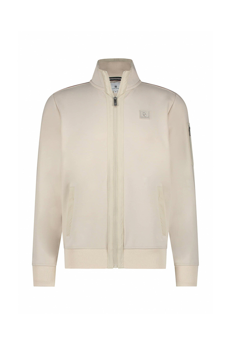 Heren vest grijs