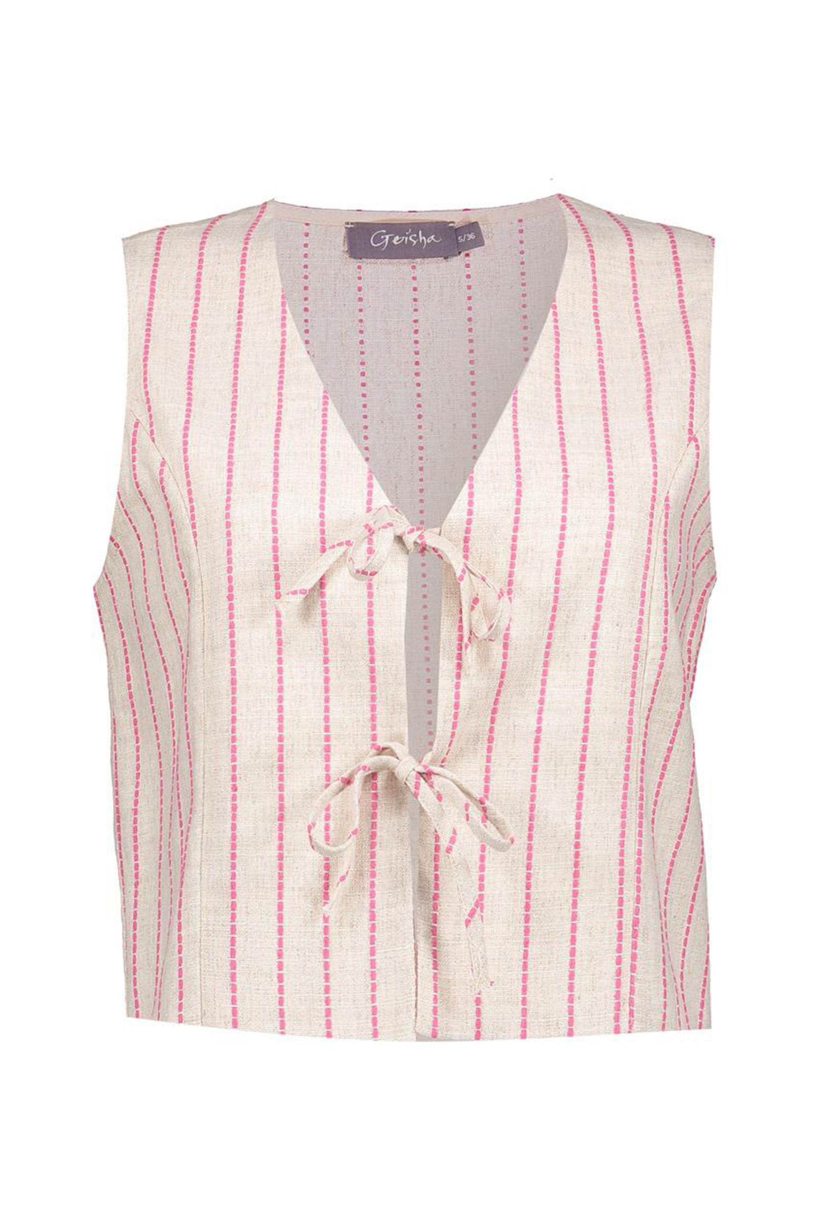 Dames gilet ecru
